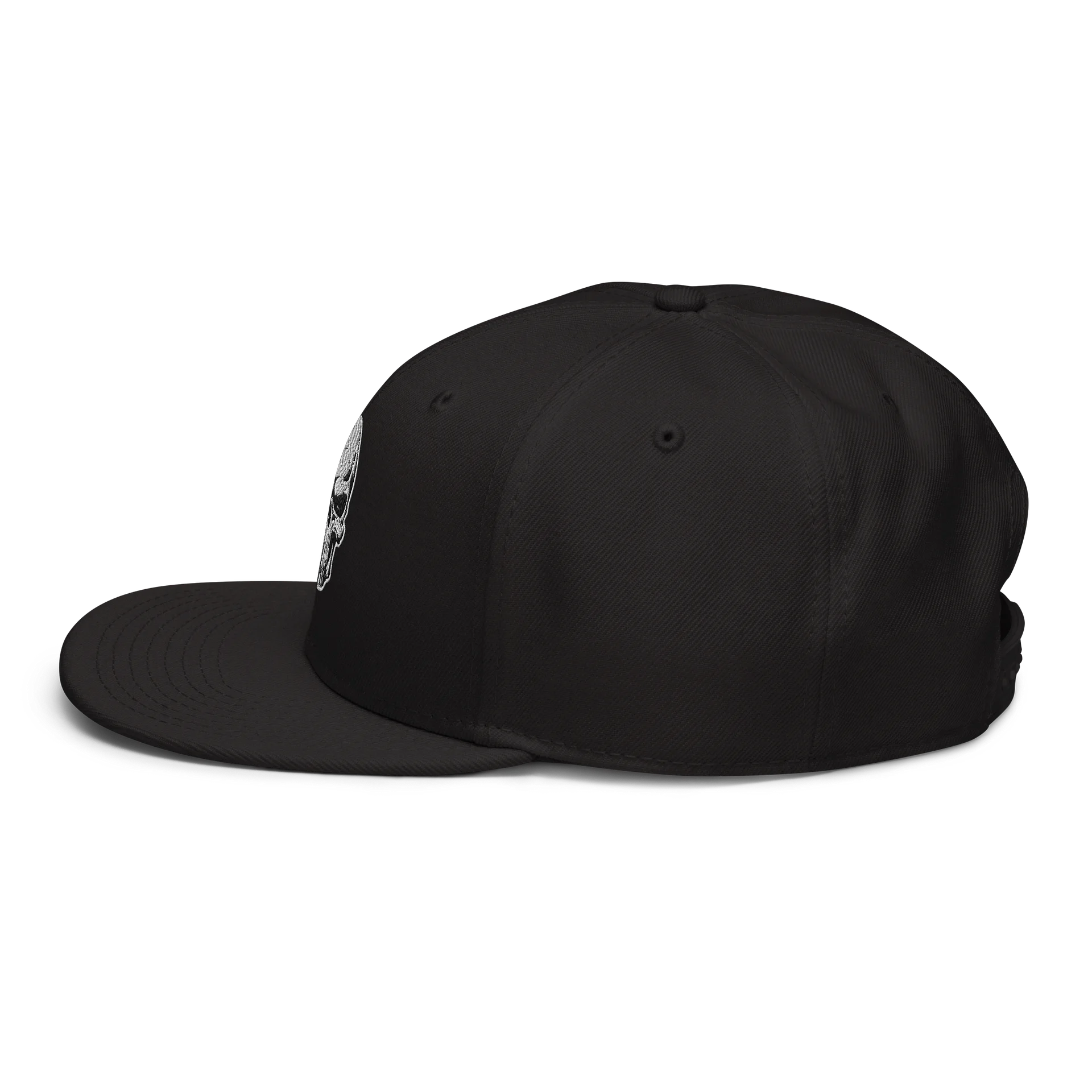 BRSmusic Skull Snapback Cap product image (4)