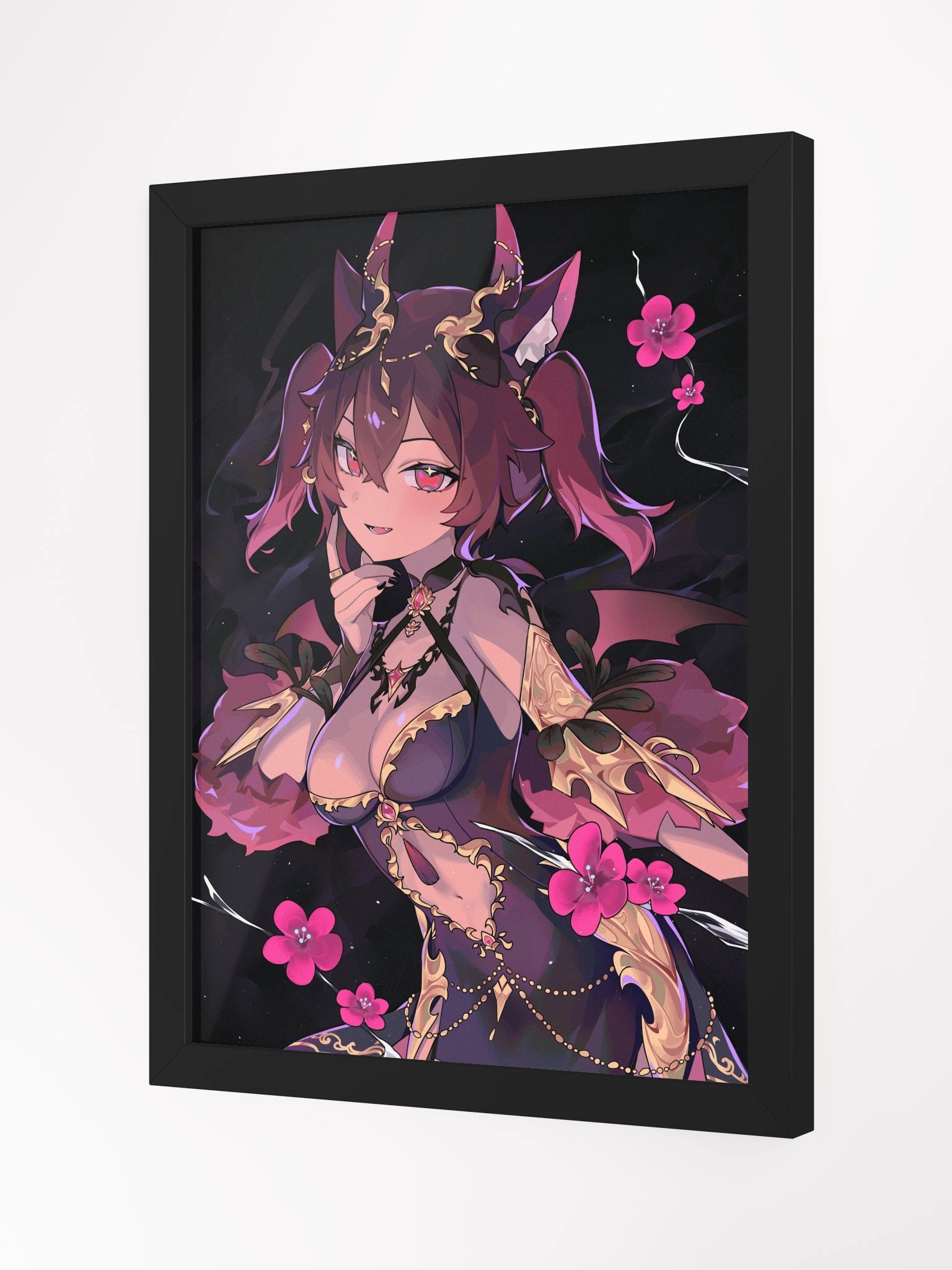 【Framed Poster】- Myun Floral Halfbody product image (3)