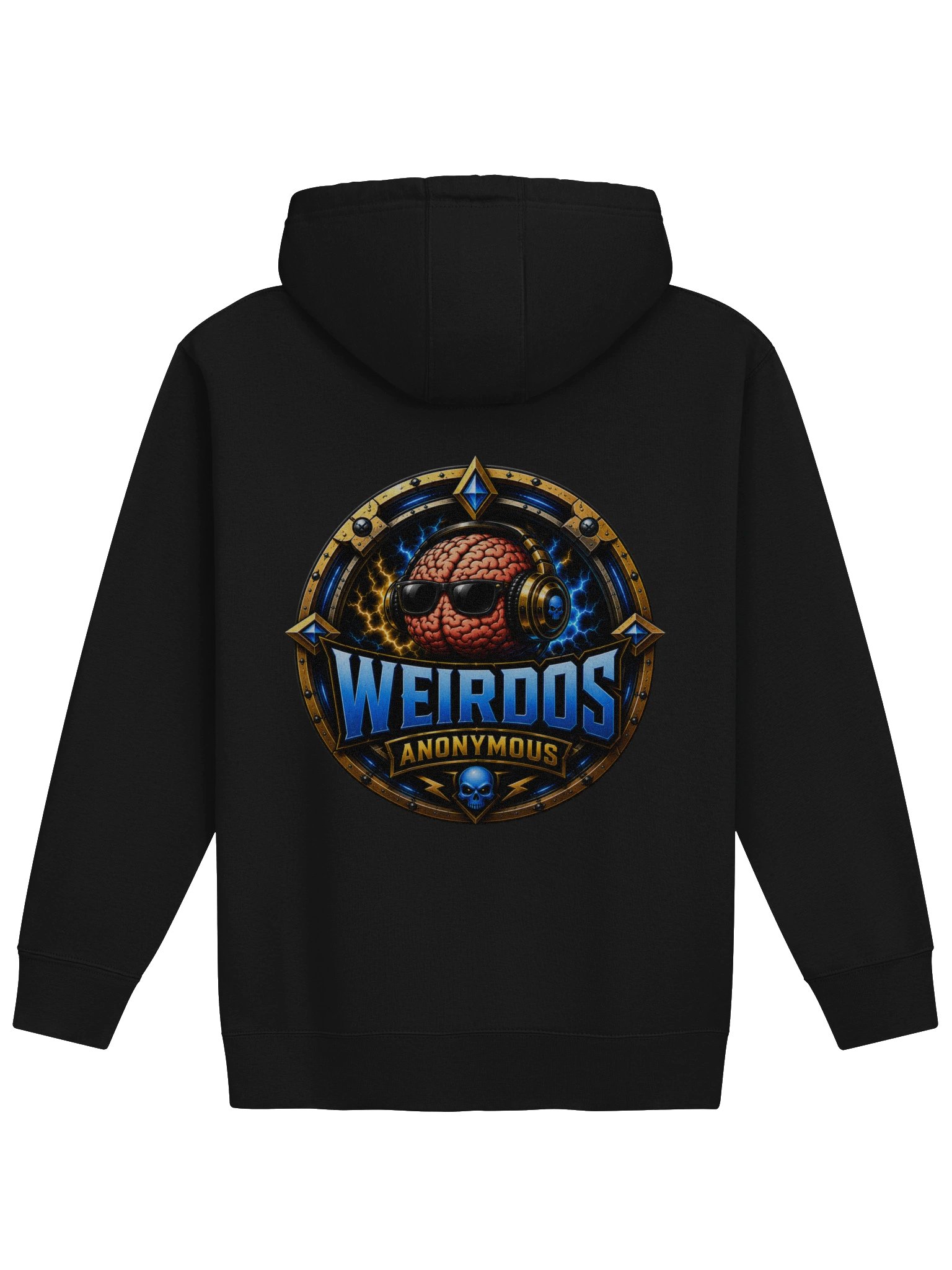 Weirdos Anonymous Hoodie (Front & Back) product image (8)