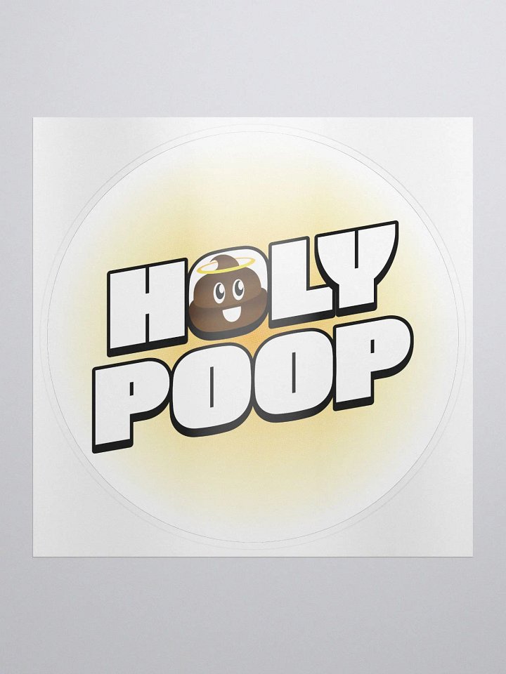 Holy Poop Sticker product image (2)