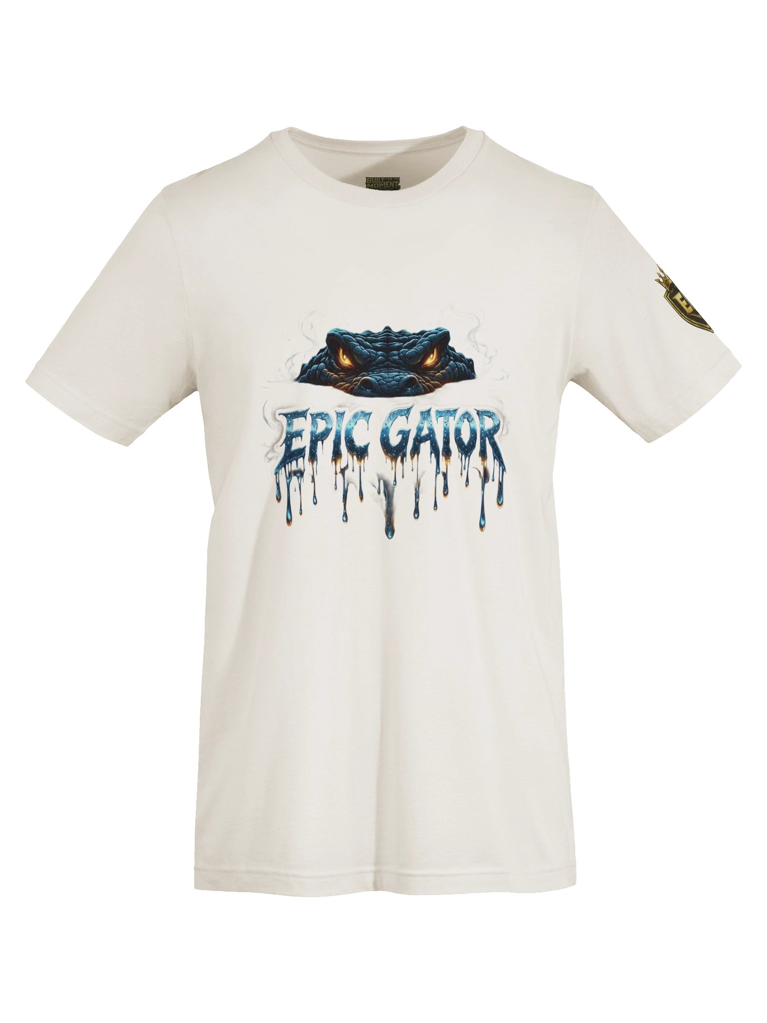 EPIC GATOR Drip T-Shirt – Premium Bella Canvas 3001 Airlume Cotton | Streetwear Graphic Tee | Unisex EGTV Apparel product image (14)