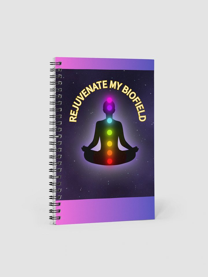 Rejuvenate MY Biofield Spiral Notebook product image (1)