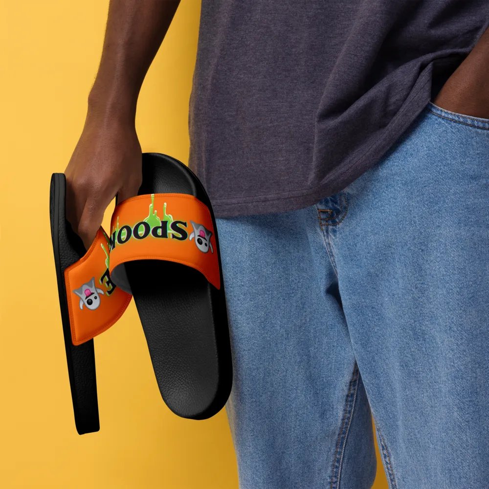 SPOOKY JOOCE Men's Slidez - Orange product image (2)
