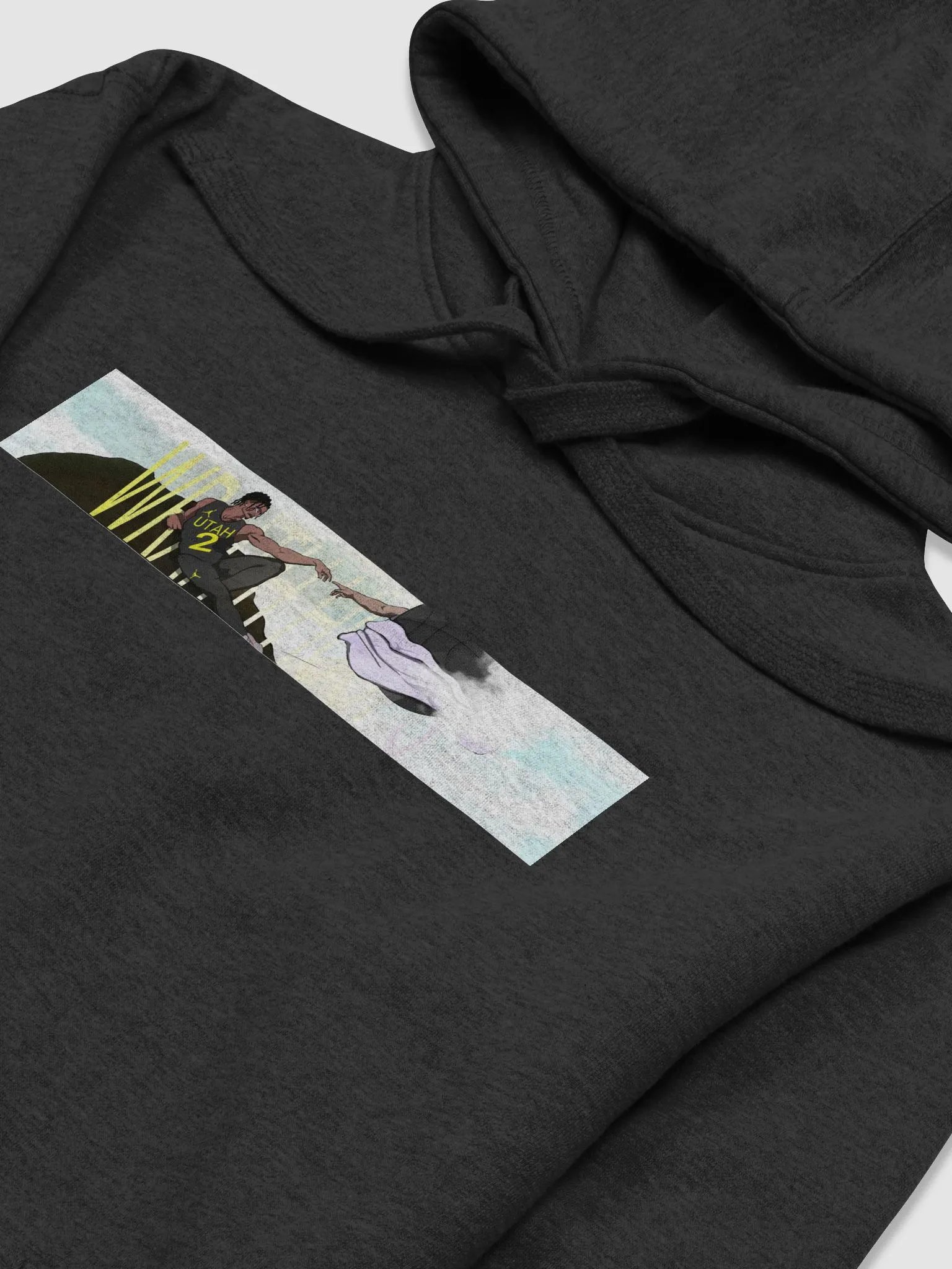 Wraith Hoops Print Cotton Hoodie product image (3)