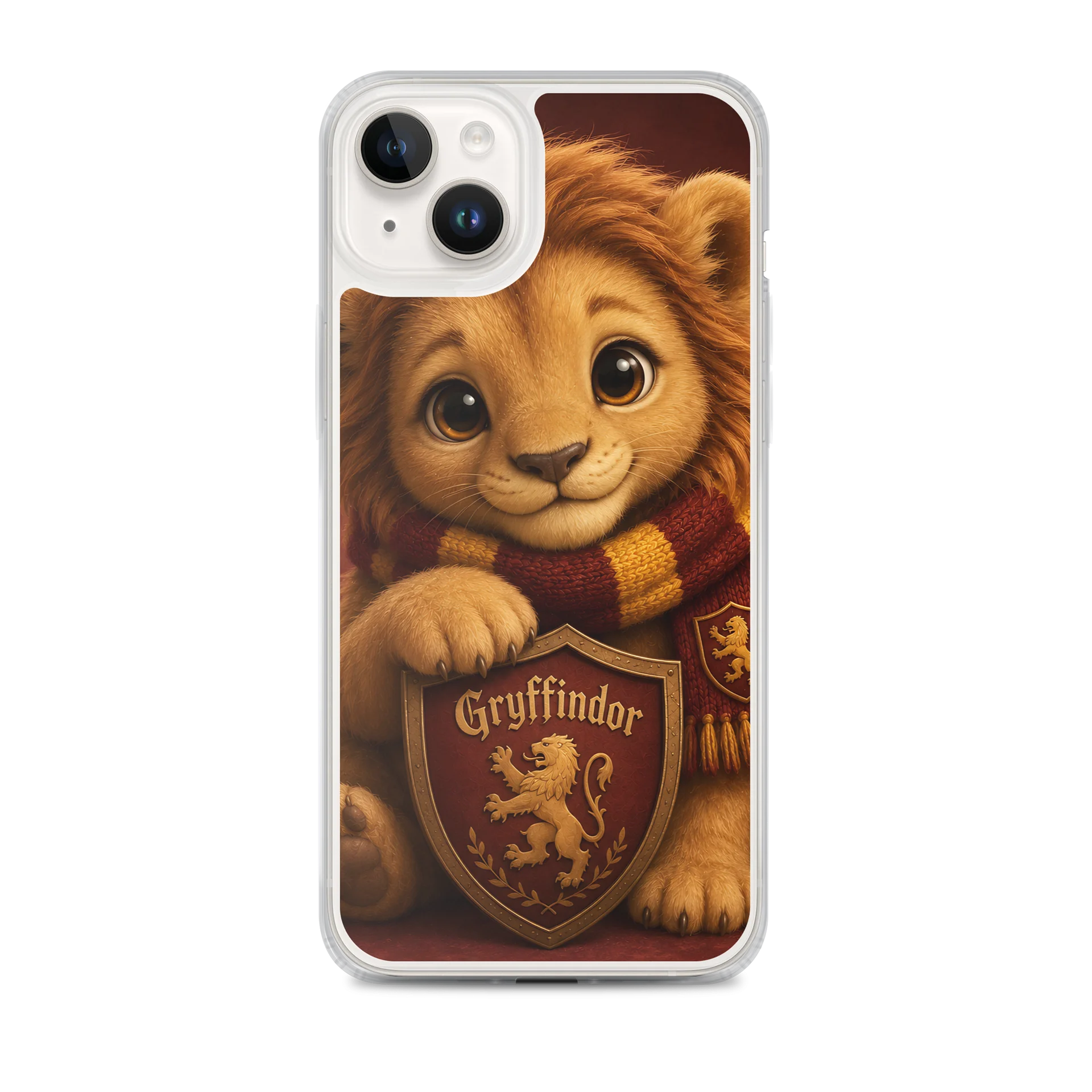 Gryffindor Lion Cub MagSafe Clear iPhone Case product image (1)