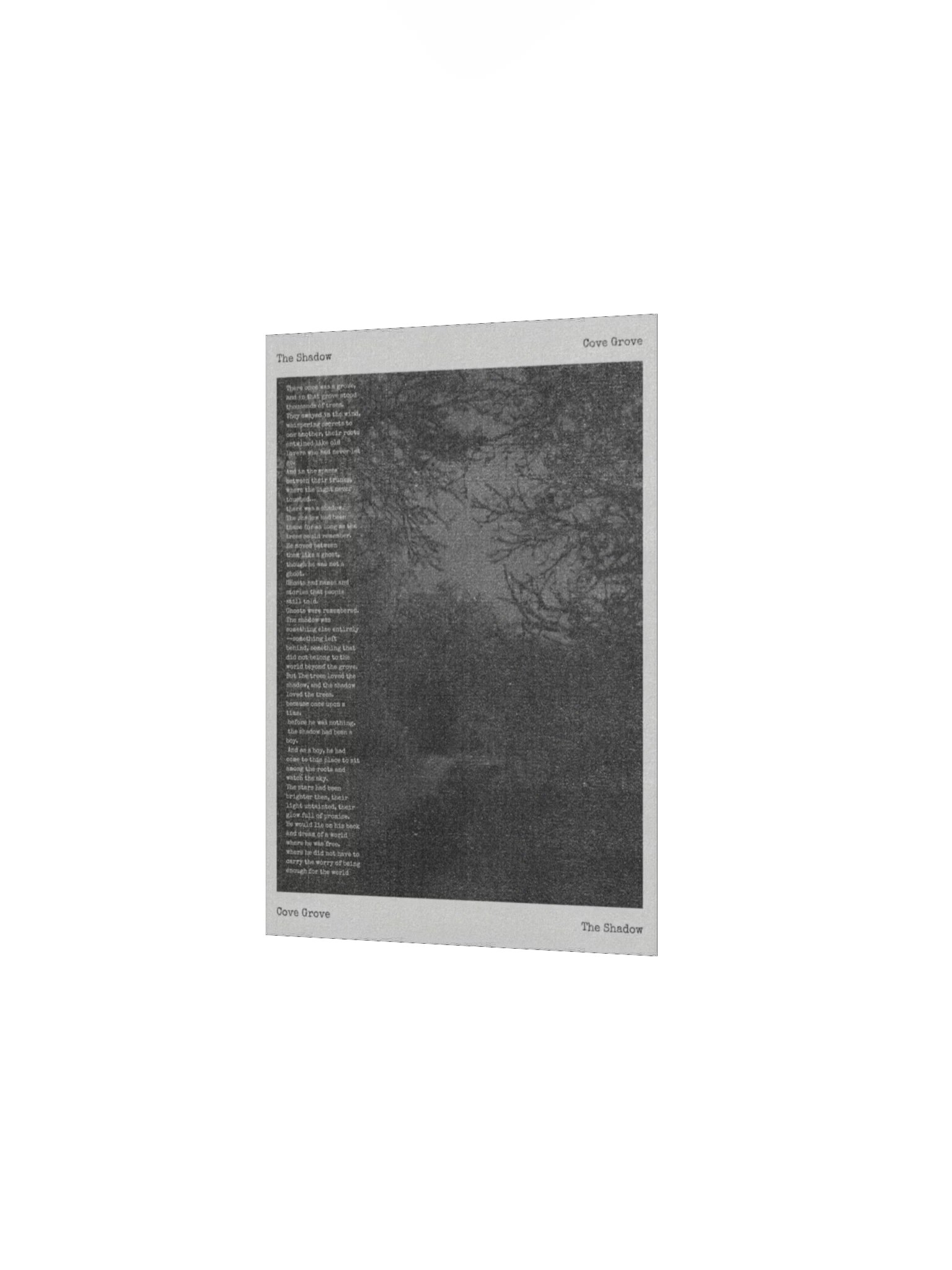 The Shadow story book script poster product image (4)