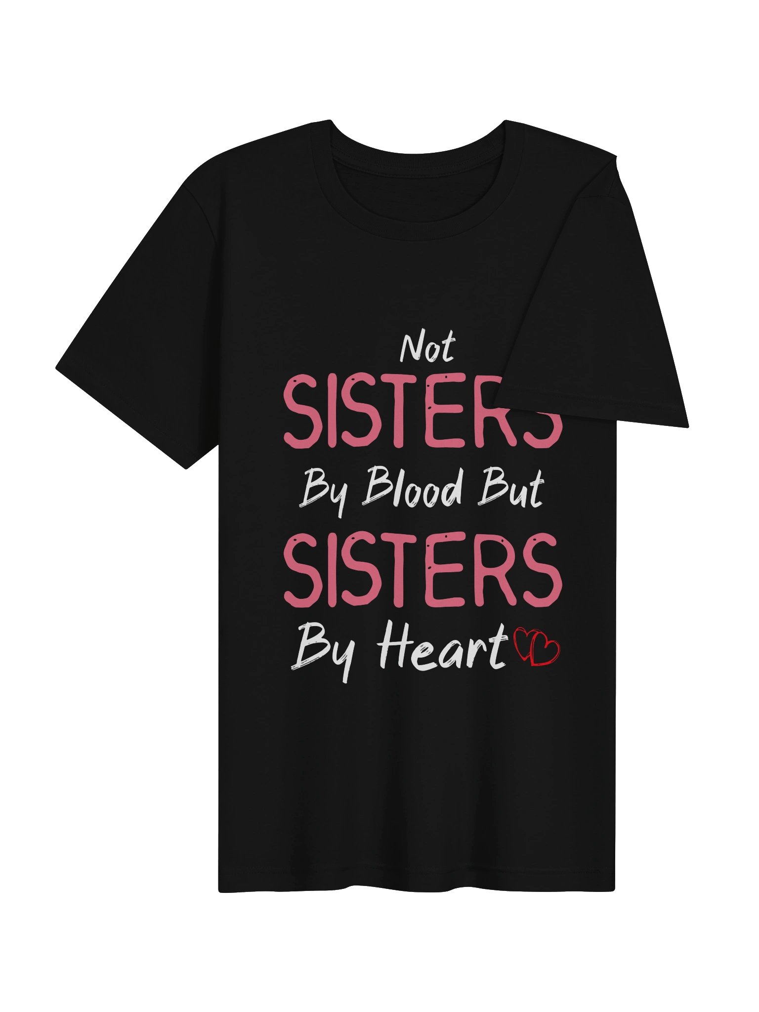 Not Sisters By Blood But Sisters By Heart Cute Bestie Gift product image (34)