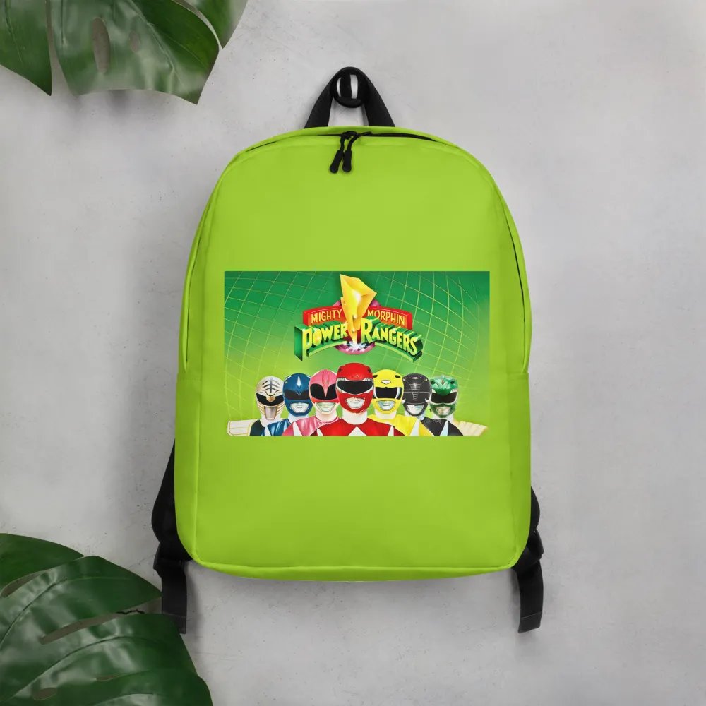 Power Rangers Lightning Bolt Backpack product image (2)