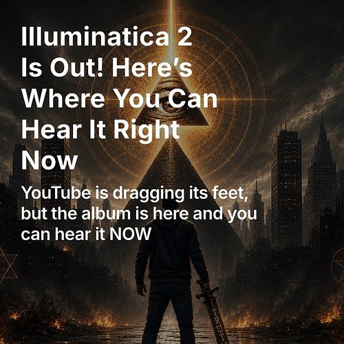 YouTube is still dragging its feet with Illuminatica 2: Shadow Strings, and I know that’s where a lot of you normally listen....