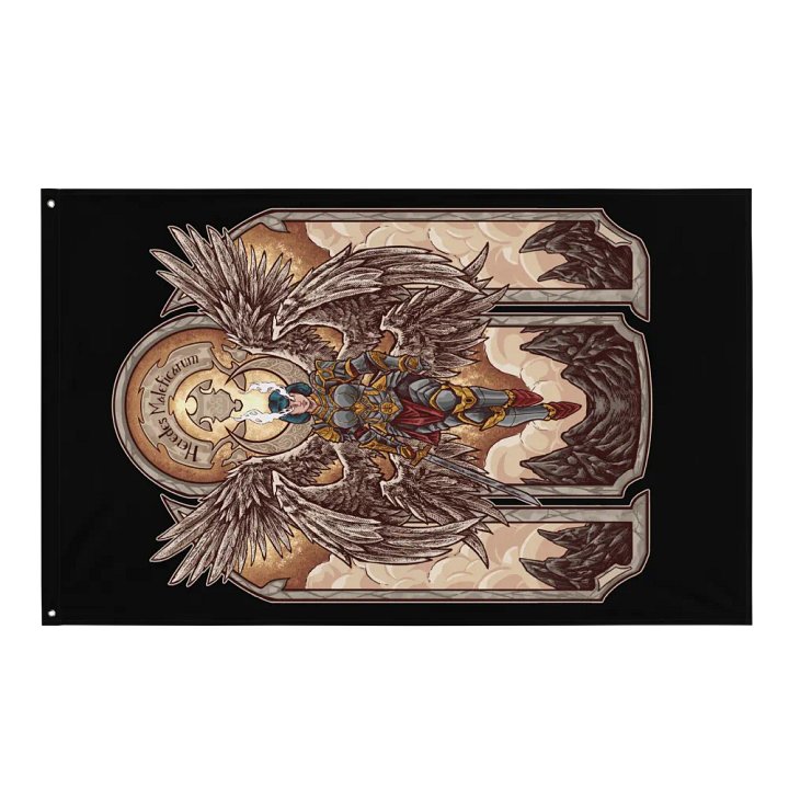 "Heredes Maleficarum" Flagge product image (1)