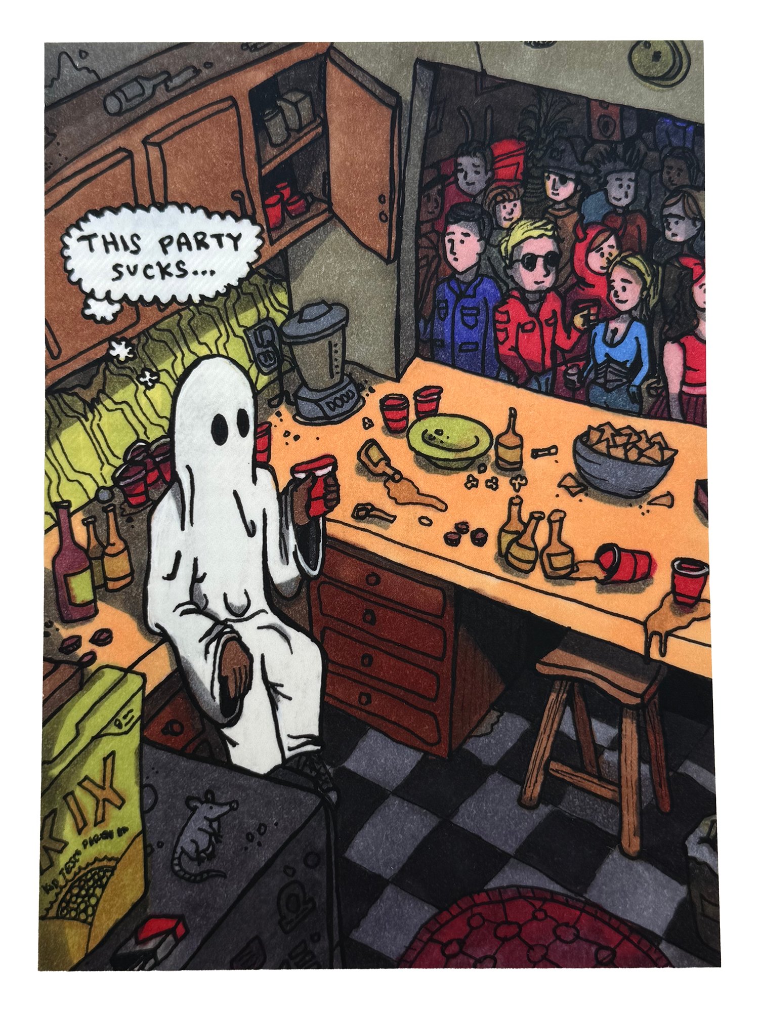 This Party Sucks (Art Print) product image (1)