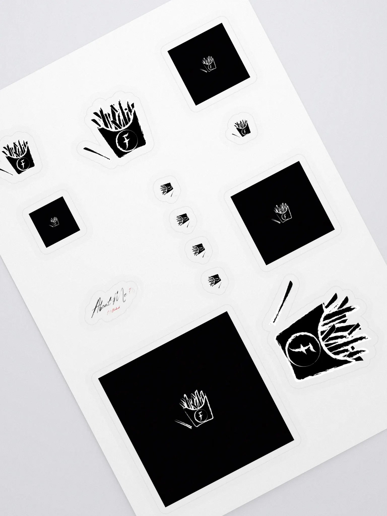 Fryenation Sticker Sheet #1 product image (1)