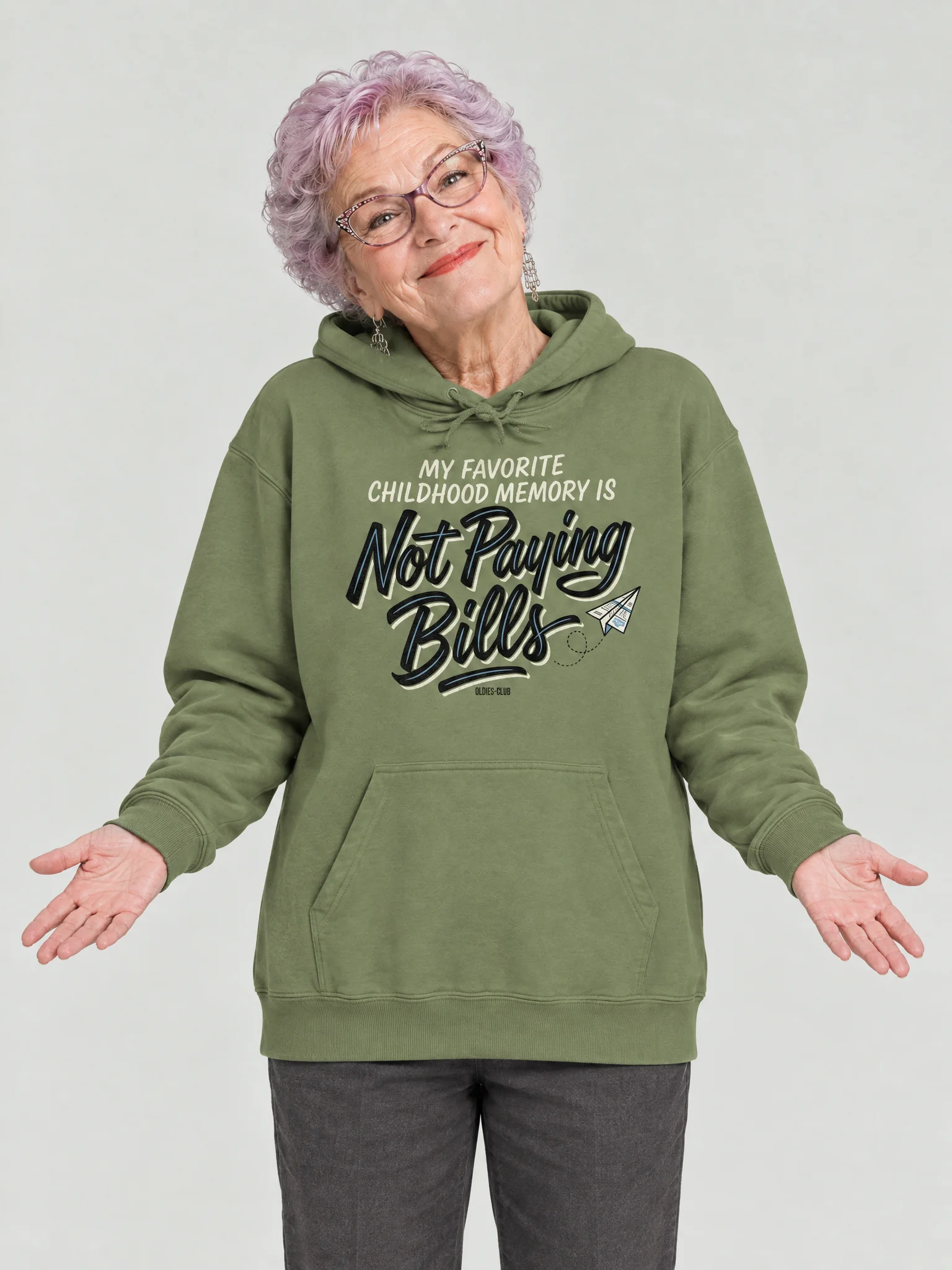 My Favorite Childhood Memory Is Not Paying Bills Hoodie product image (1)
