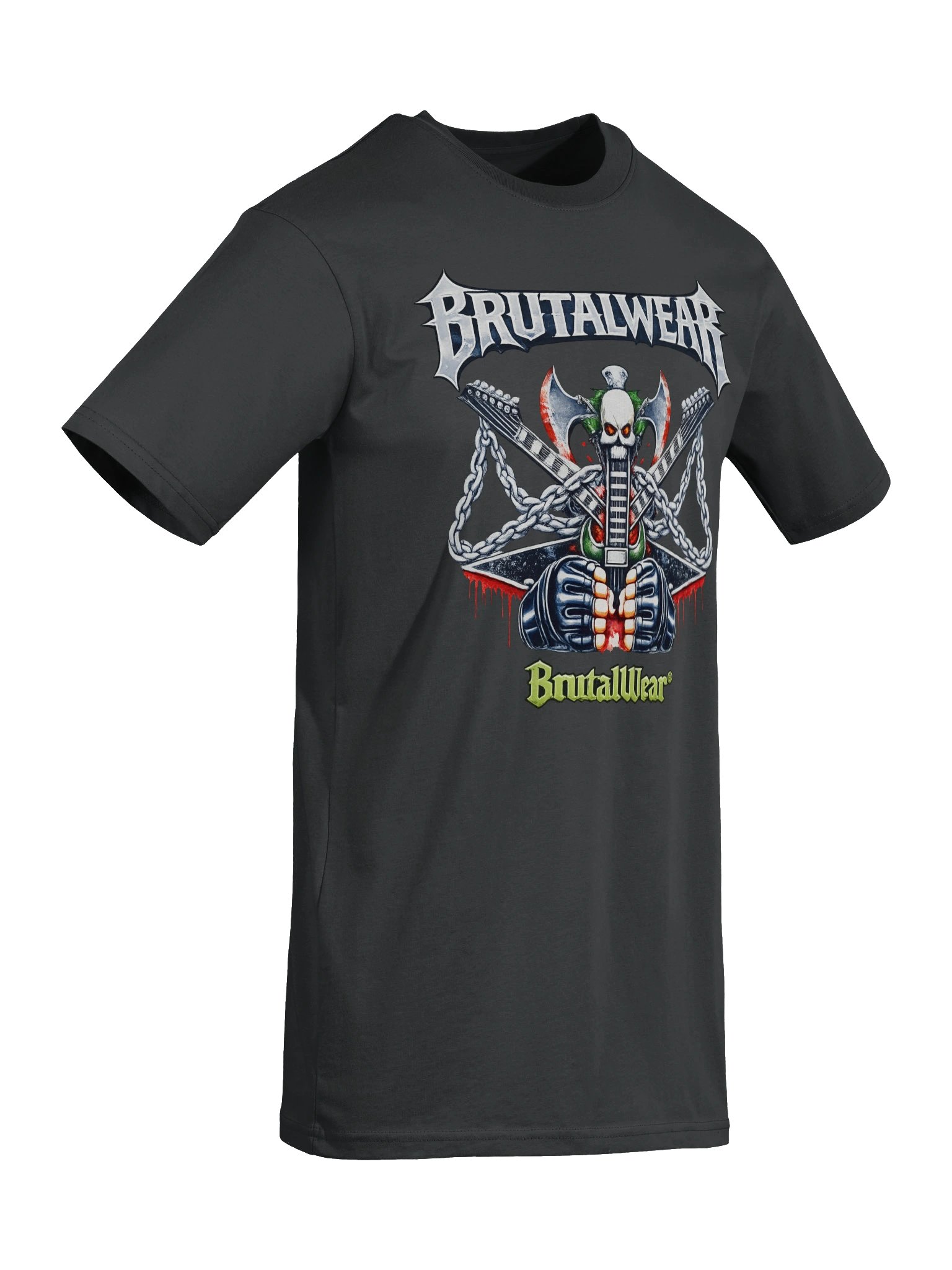 BrutalWear Super Evil Skull Thrasher Medieval Art Font & Fantasy Design MMA Urban Streetwear Aesthetics. product image (45)