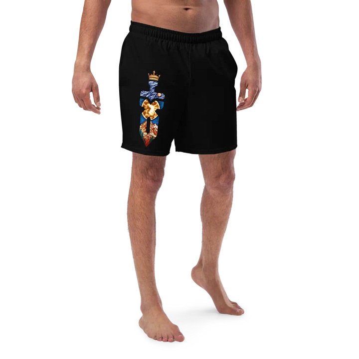 Color Logo Men's Swimming Trunks product image (1)