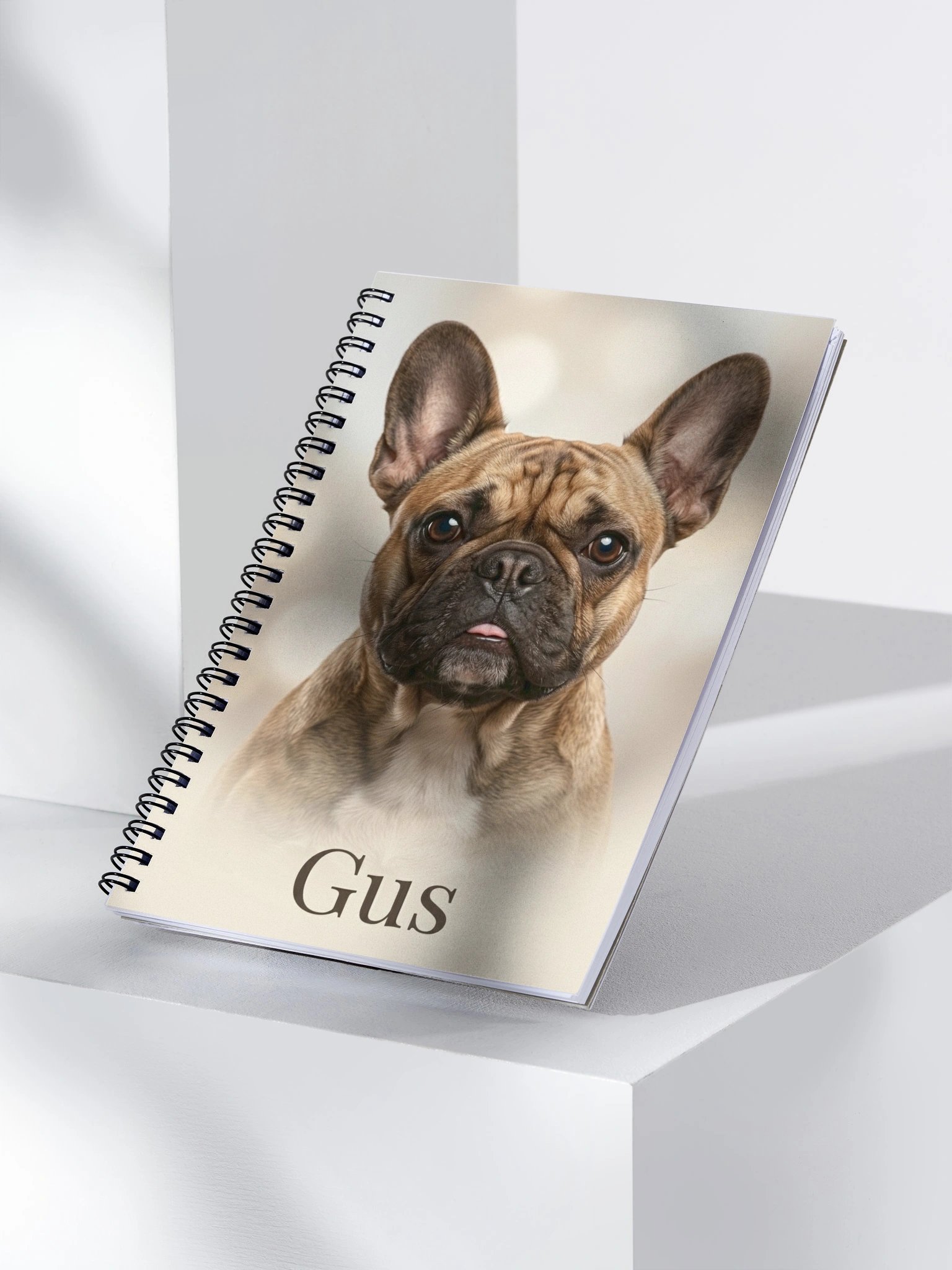 Sunny Day Frenchie Spiral Notebook product image (3)