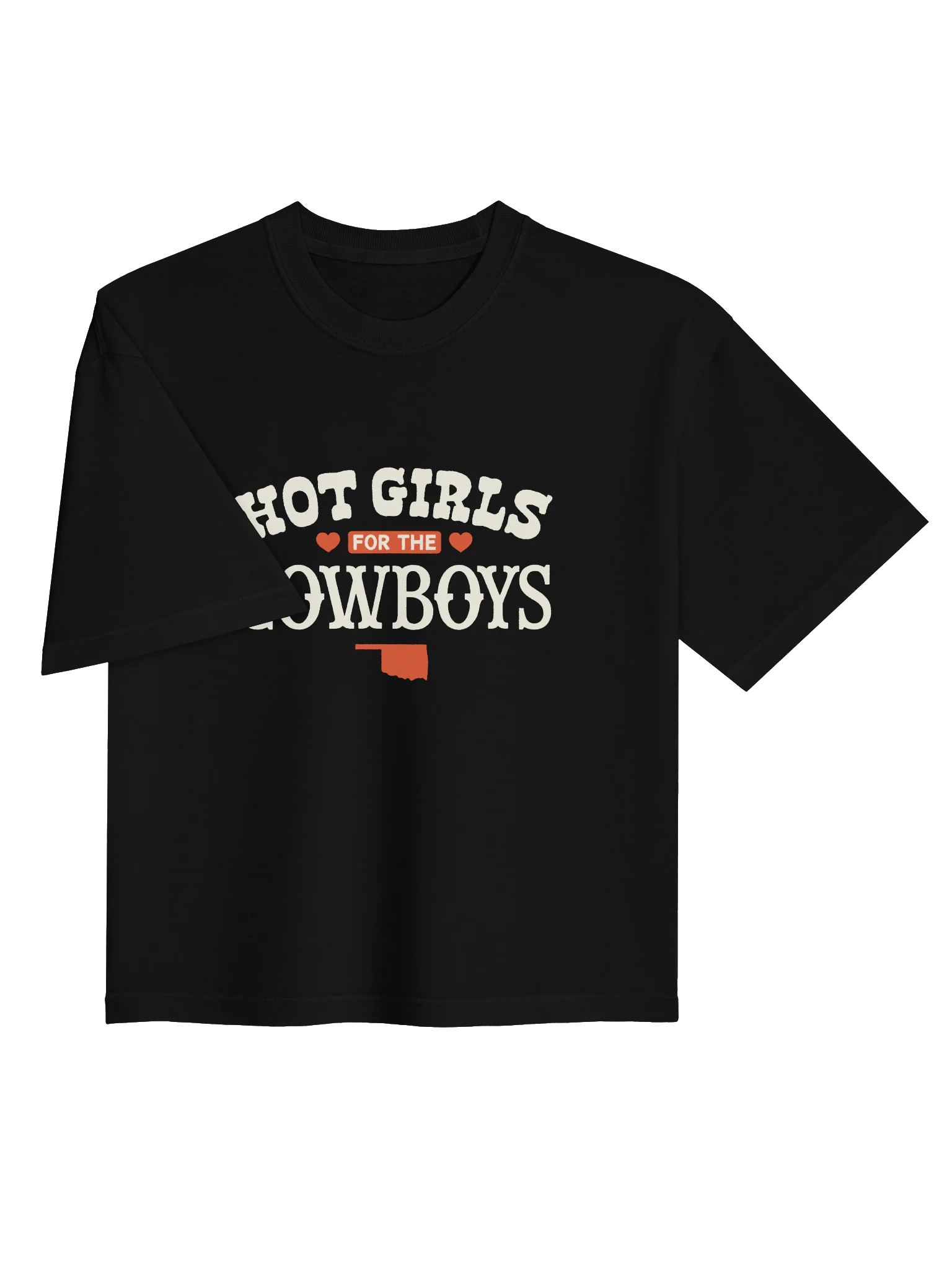 Hot Girls for the Cowboys Boxy Women's Tee product image (6)