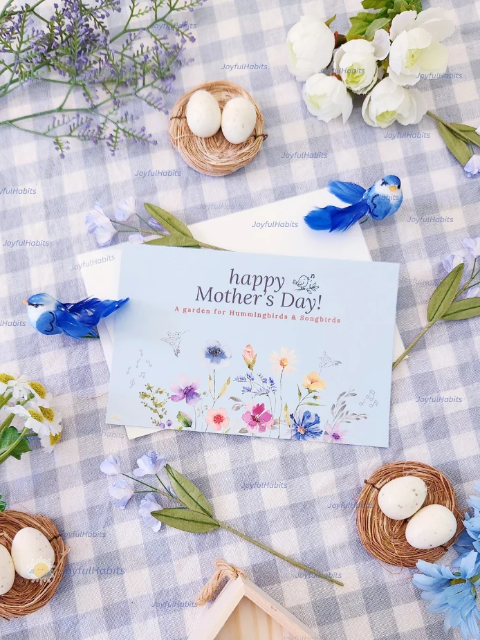 Bird Garden Card- "Happy Mother's Day" product image (1)