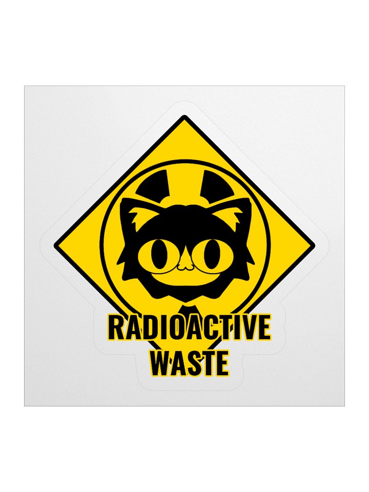 Neco Arc - Radioactive Cat (Kiss Cut Stickers) product image (1)