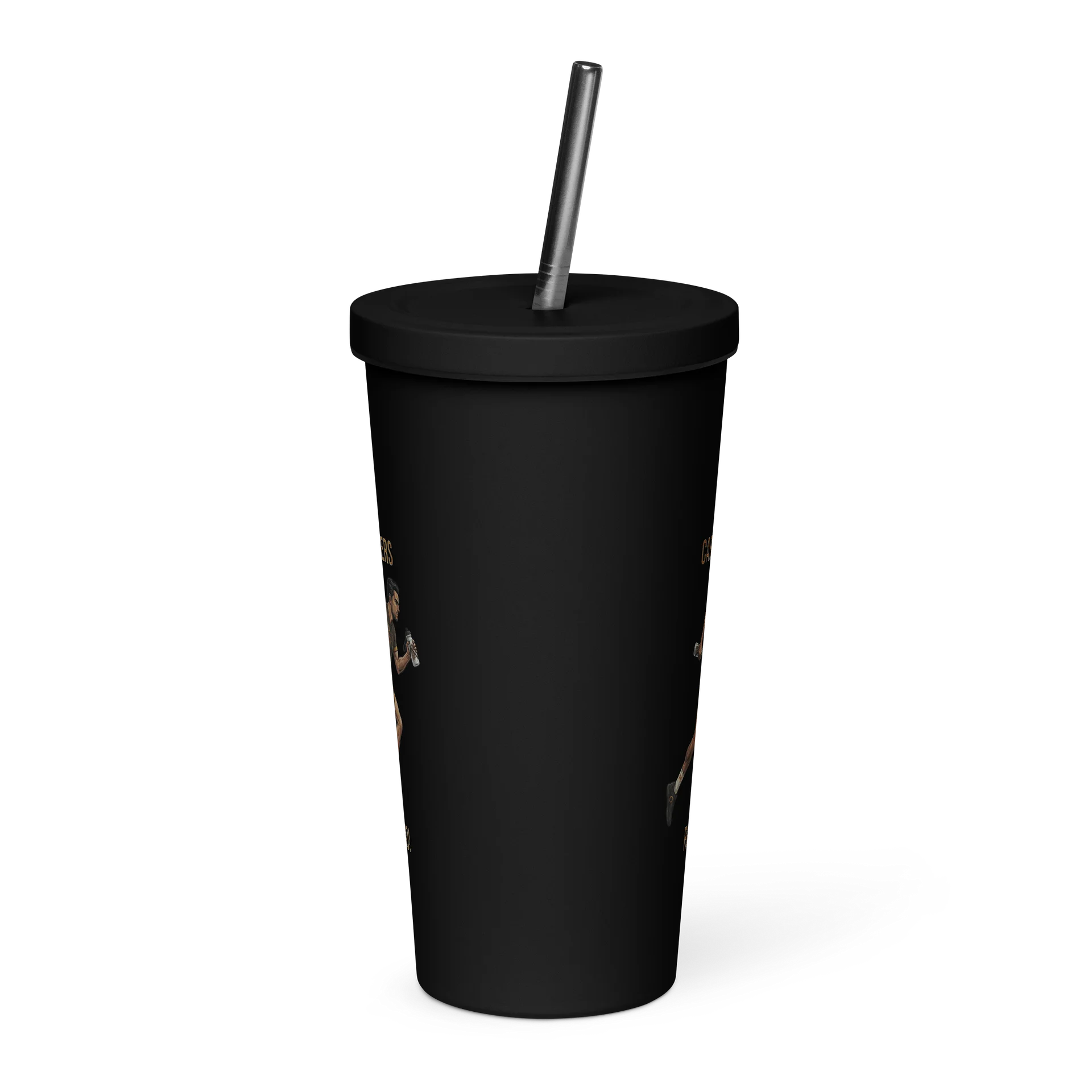 Carpenter Athlete Tumbler with Straw | Mens Running Edition product image (2)