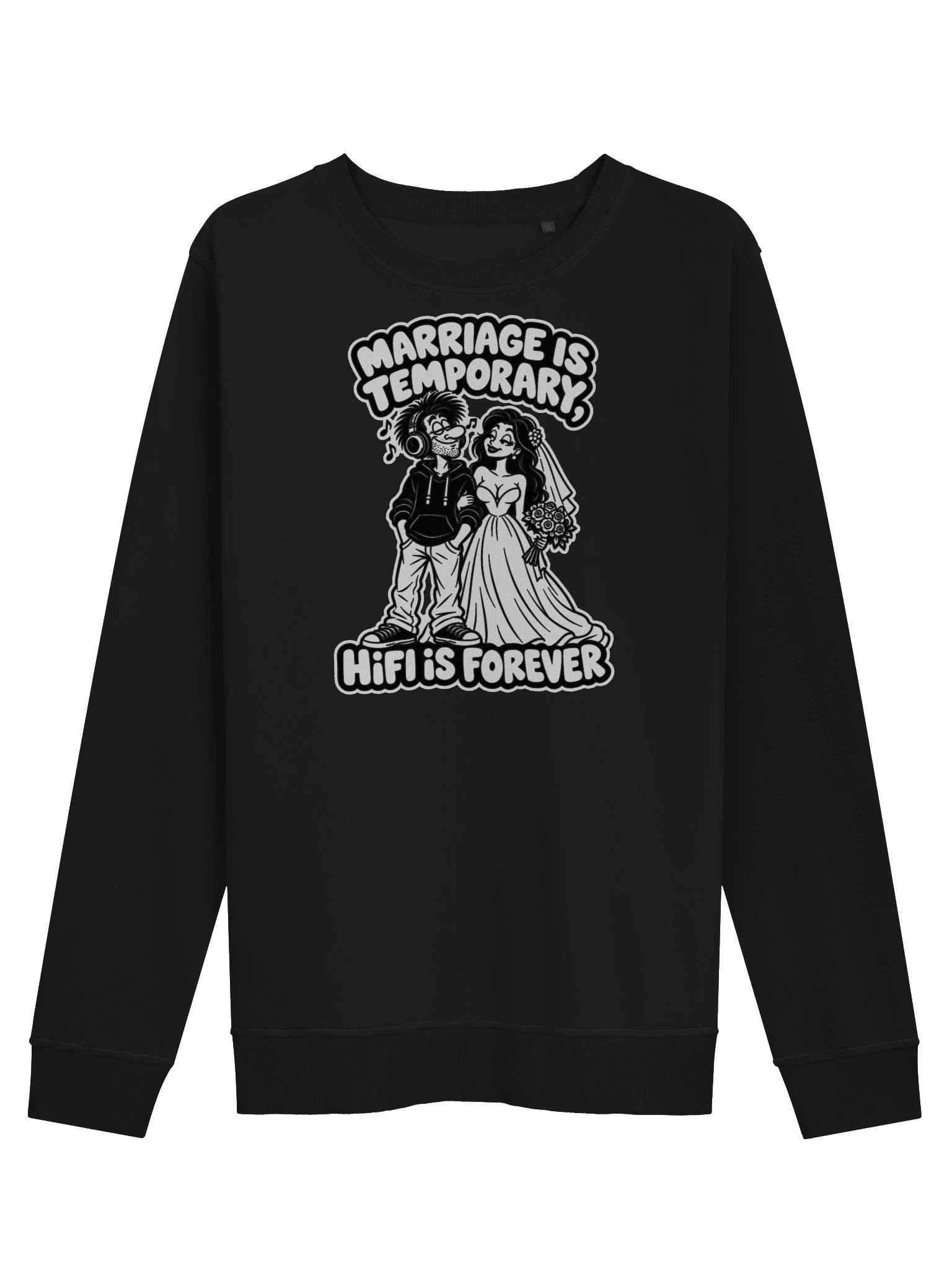 Marriage is Temporary, Hifi is Forever - Sweater product image (1)