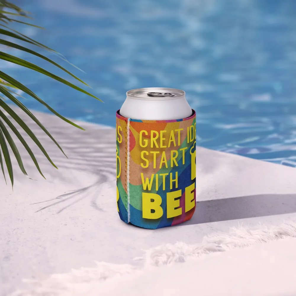 Great Ideas Start with Beer Can Cooler – Fun & Insulated Beer Lover Gift product image (7)
