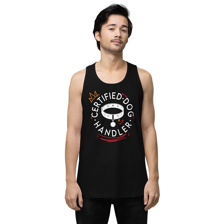 "Certified" "Dog" Handler Tank Top product image (1)