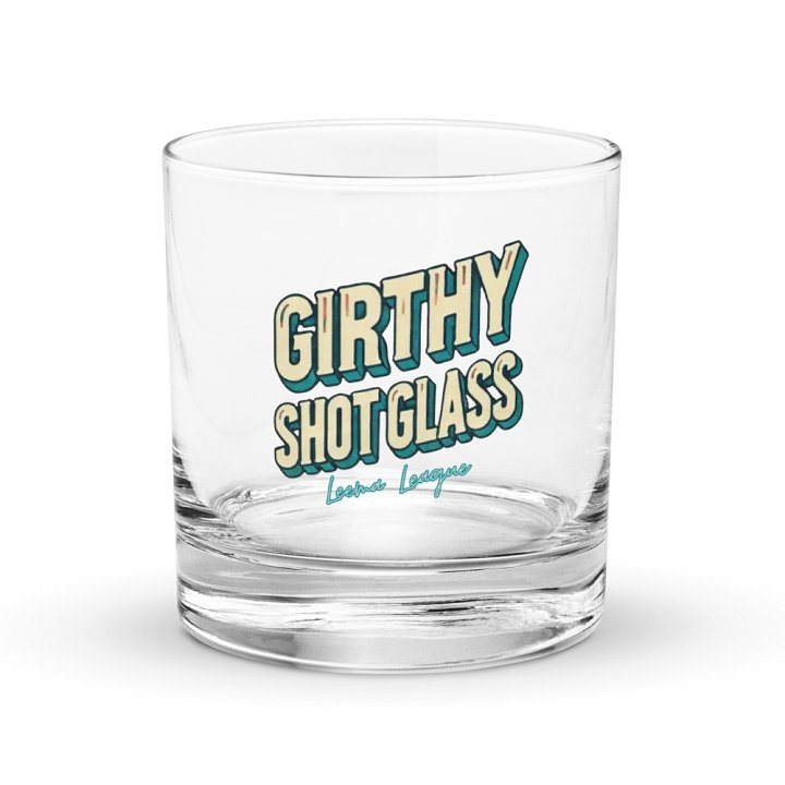 GIRTHY shot glass whiskey glass product image (1)