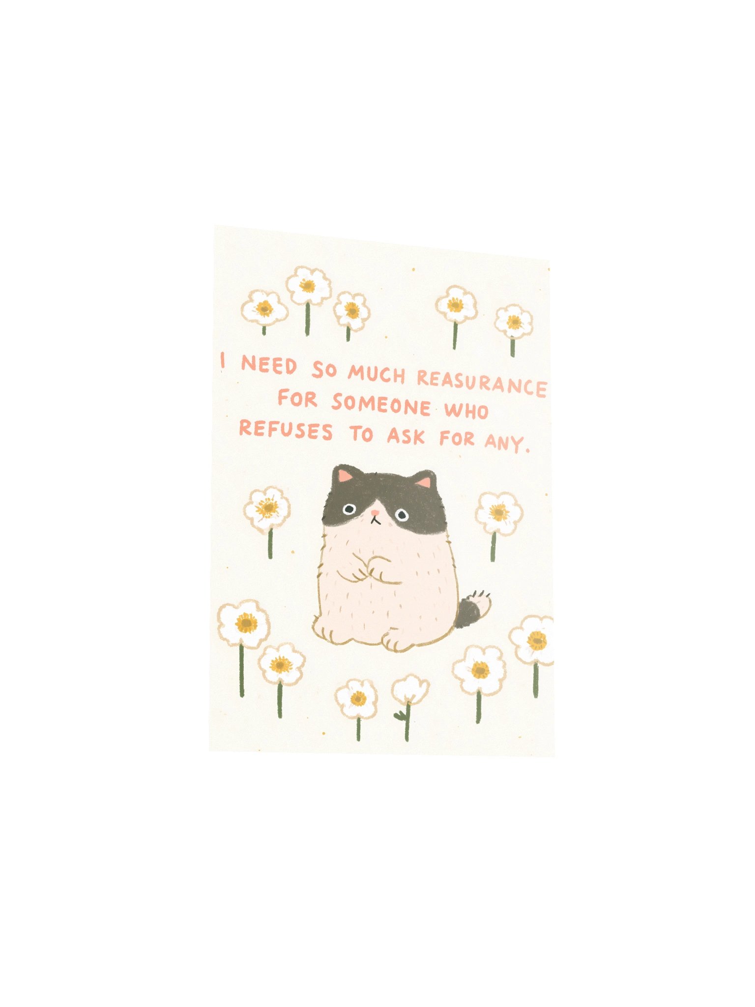 Reassurance Cat Quote Poster product image (16)