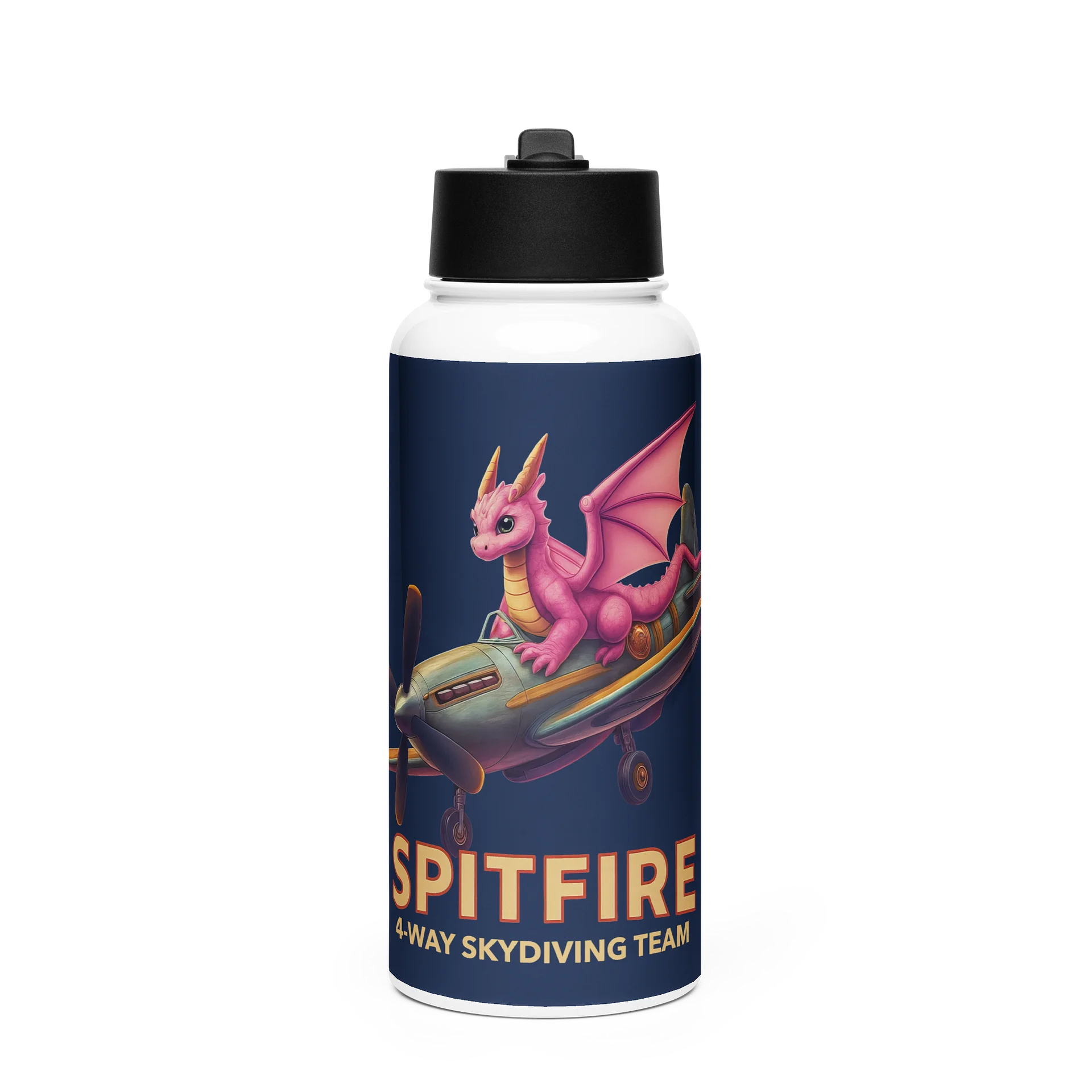 Spitfire Skydiving Team - 32 oz Stainless Steel Water Bottle product image (1)