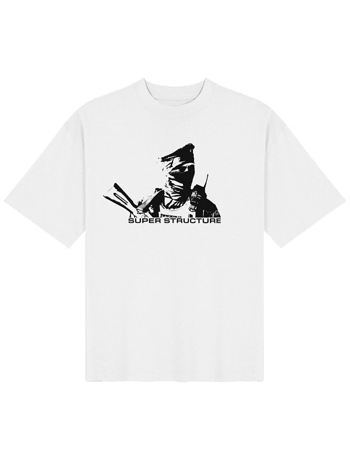 Resistance Fighter Title Oversized Organic Tee product image (1)