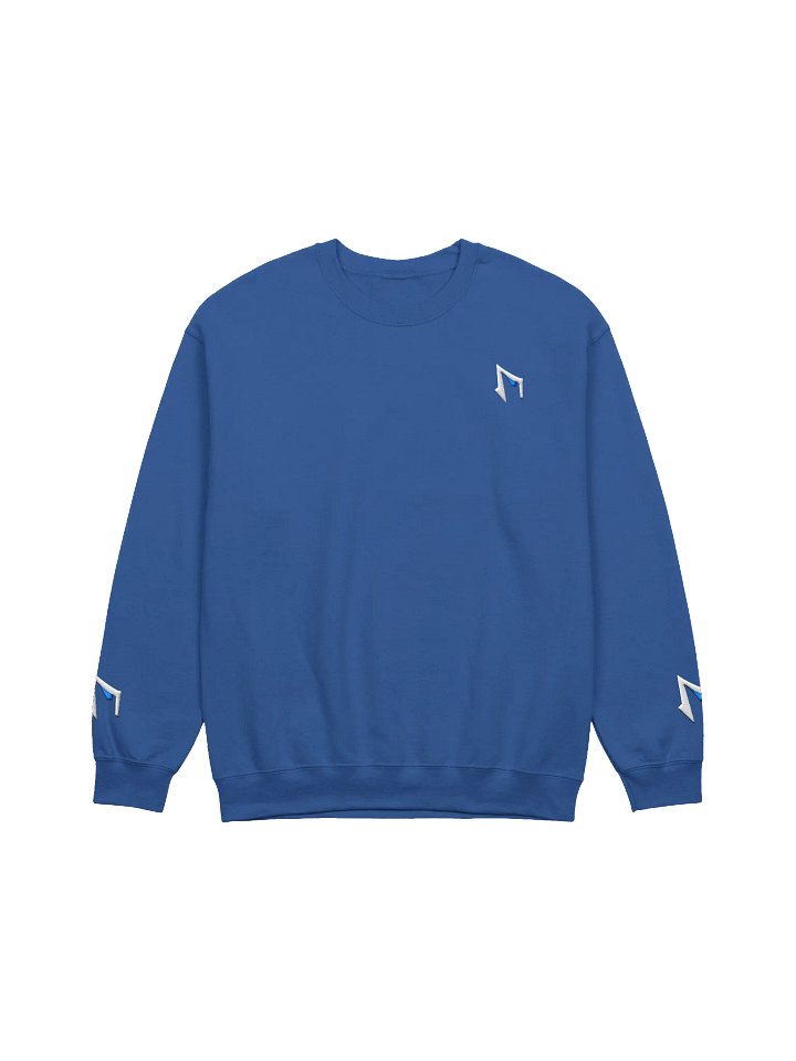 The ultra-soft Blue FAM3 Logo sweatshirt product image (1)