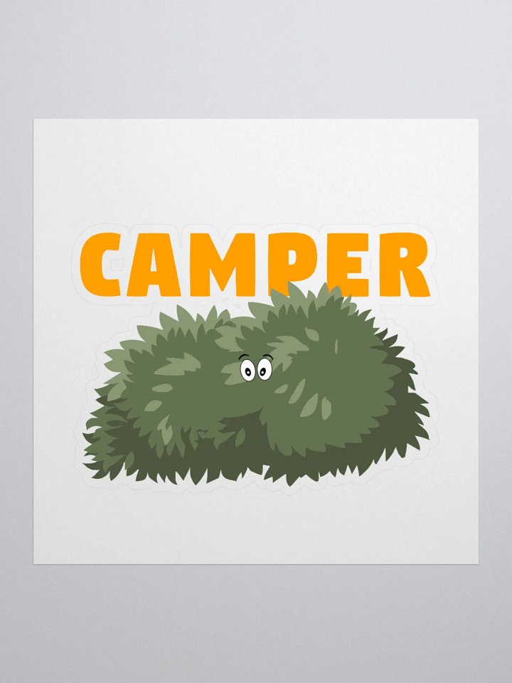 Bush Camper Sticker product image (1)