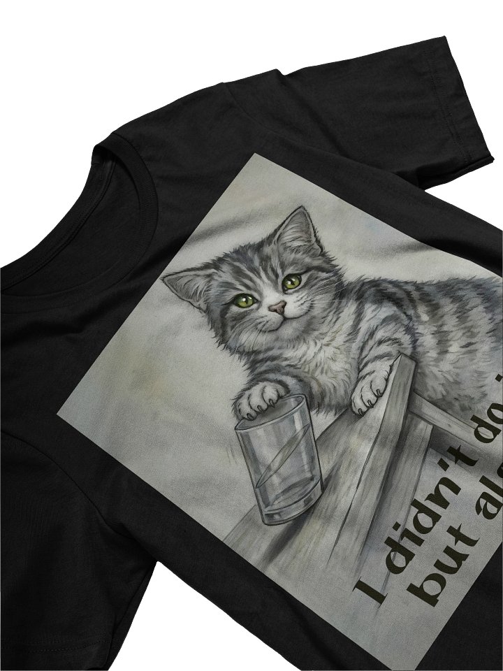 I Didn’t Do It Cat Shirt product image (2)