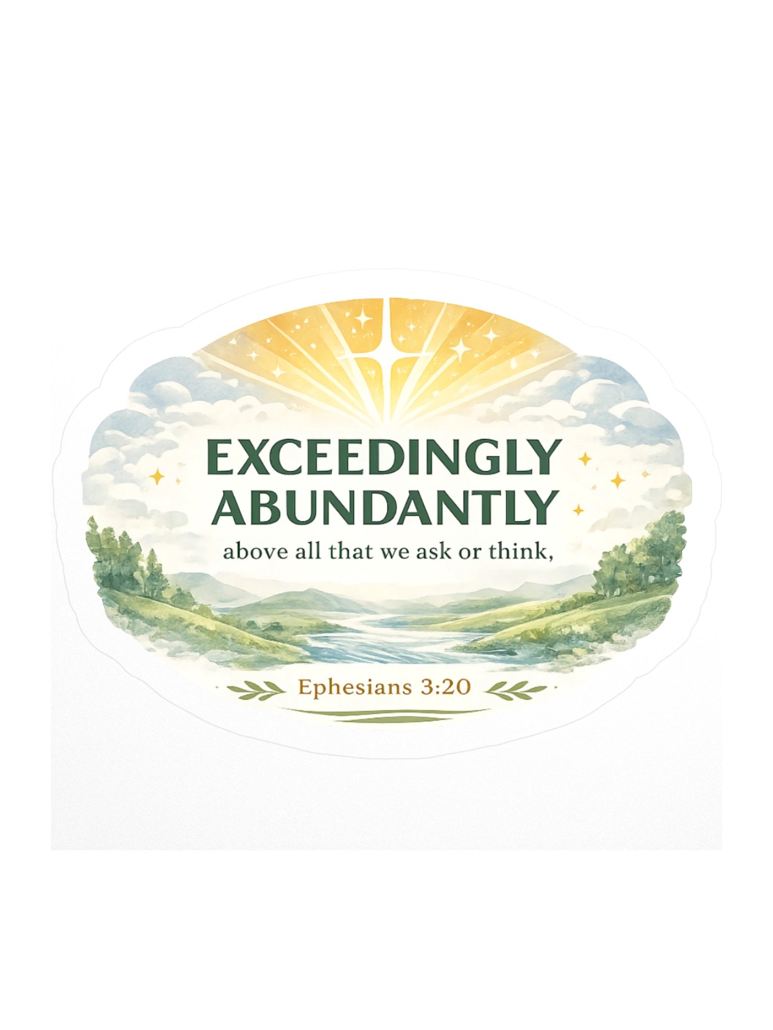 EPH 3:20 - Sticker product image (2)