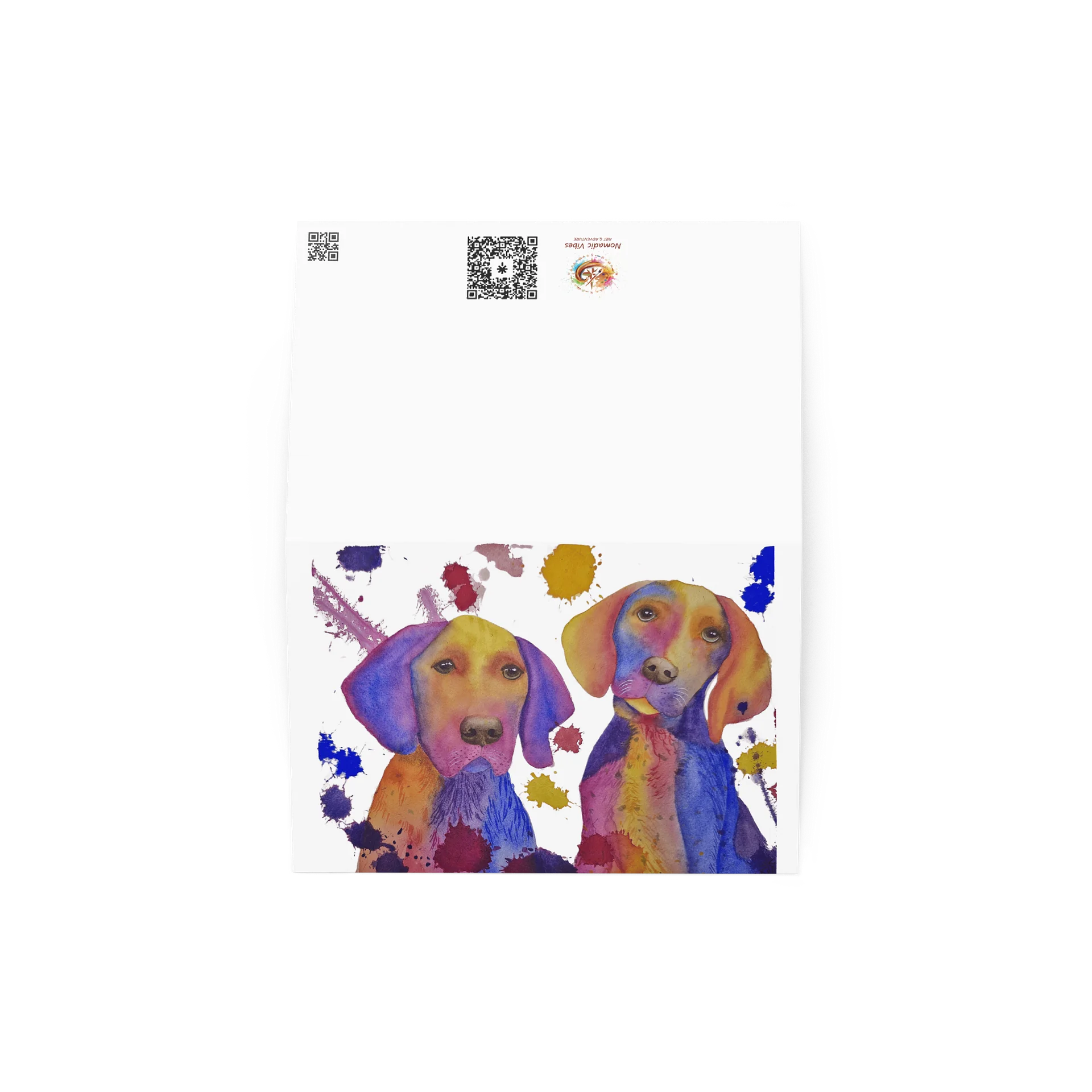 Camo and Bolt Duo Greeting Card product image (4)
