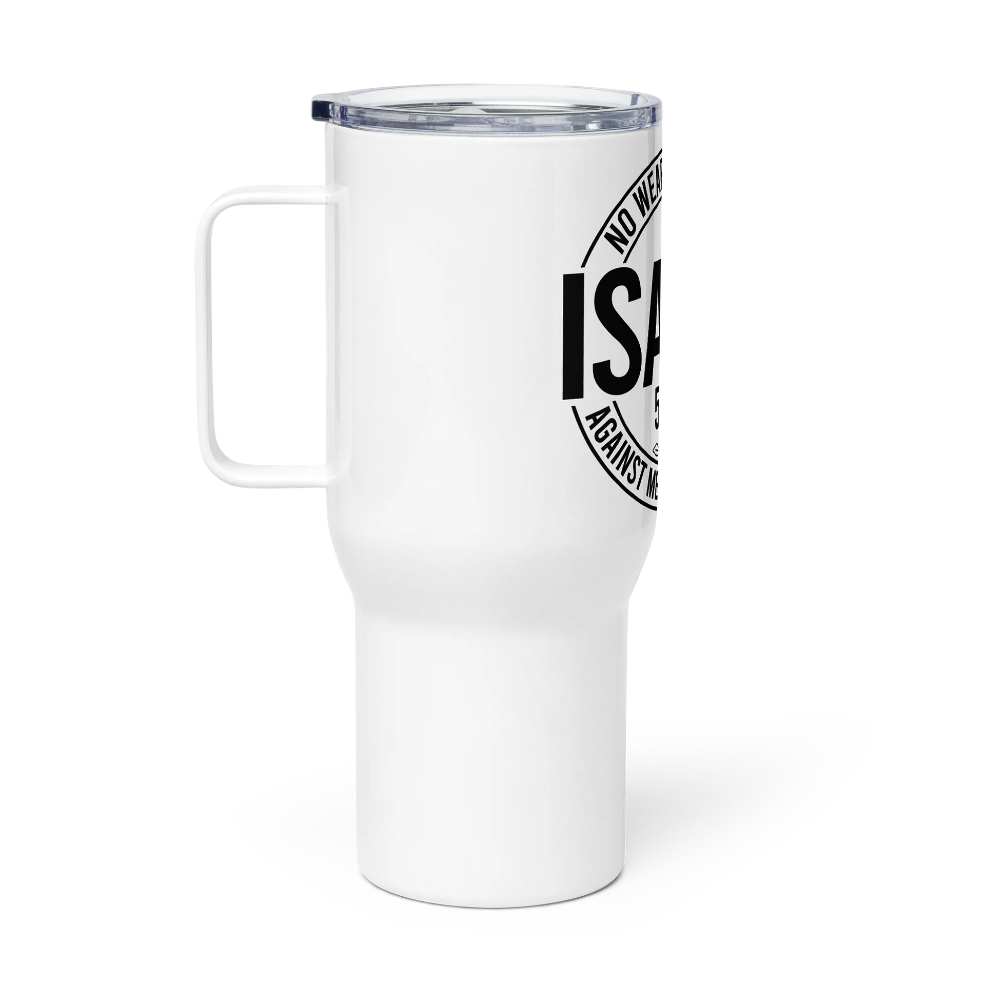CBF - NO WEAPON FORMED AGAINIST ME TRAVEL MUG product image (2)