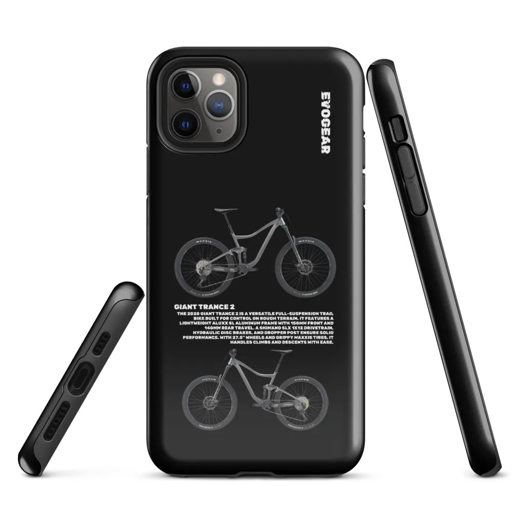 Black Giant Trance 2 iPhone Case product image (5)