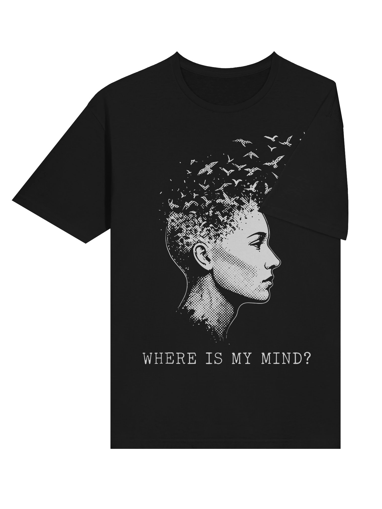 Where Is My Mind? – Surreal Cloud Gazing Alt-Rock Aesthetic Tee product image (2)
