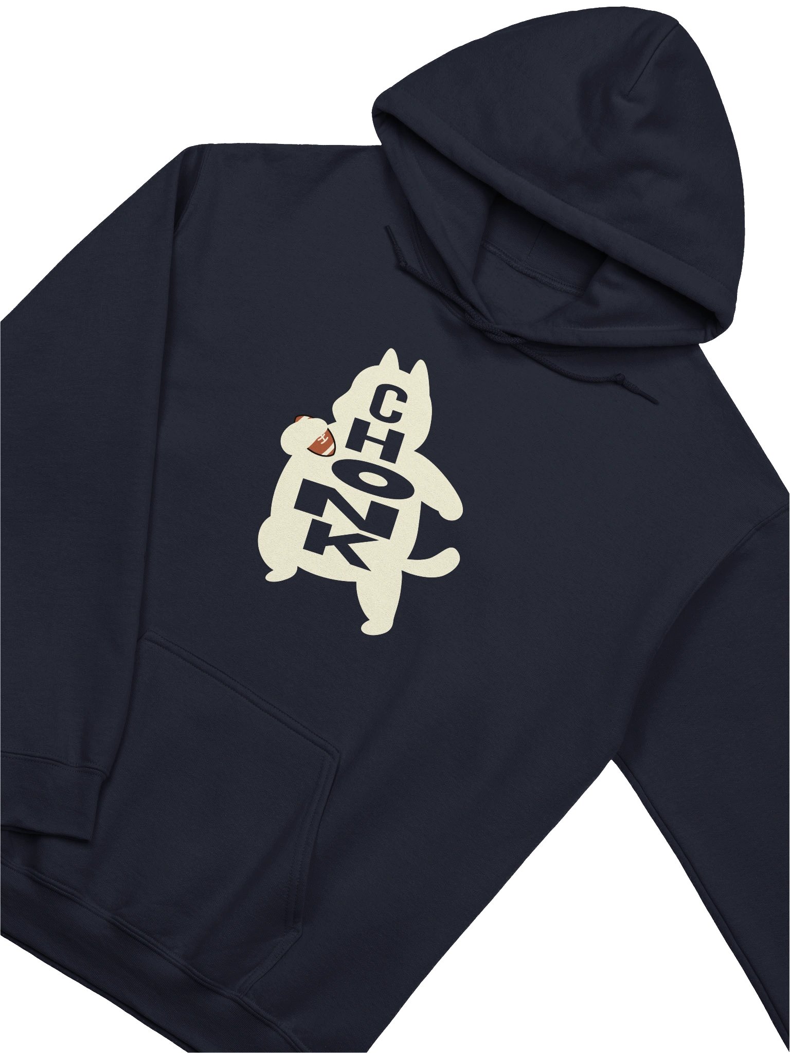 American Football Chonk Cat 1 - Unisex Adult Hoodie product image (3)