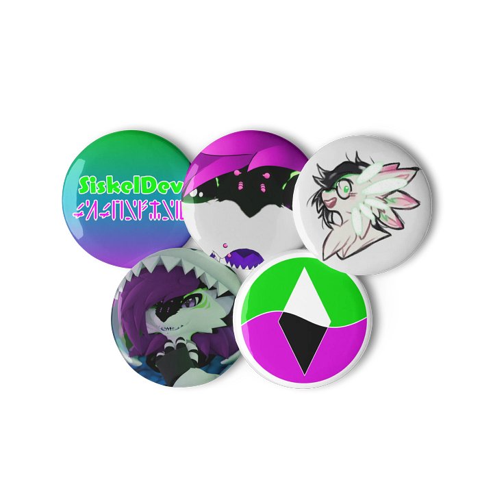 Furry Pin-Buttons product image (3)