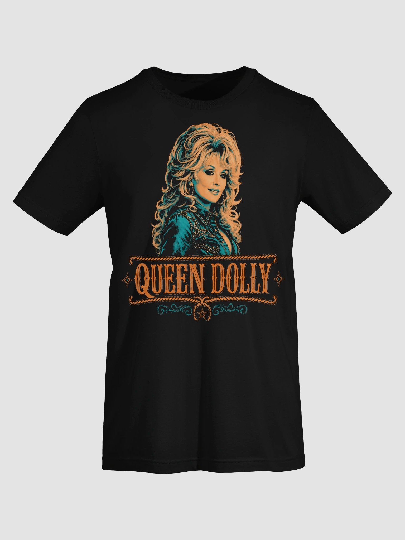 Queen Dolly Parton Portrait Country Music Legend T-Shirt product image (51)