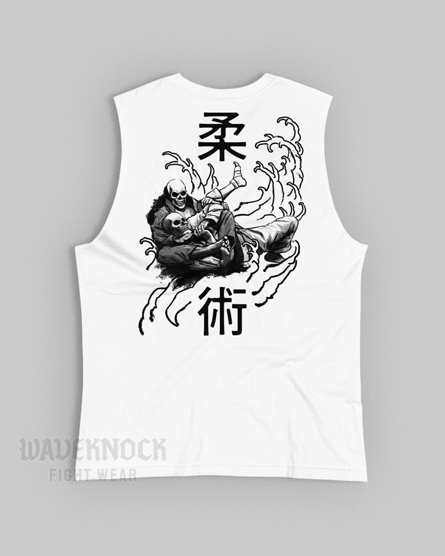 Jiu Jitsu Arco e Flecha Muscle Shirt | White product image (3)