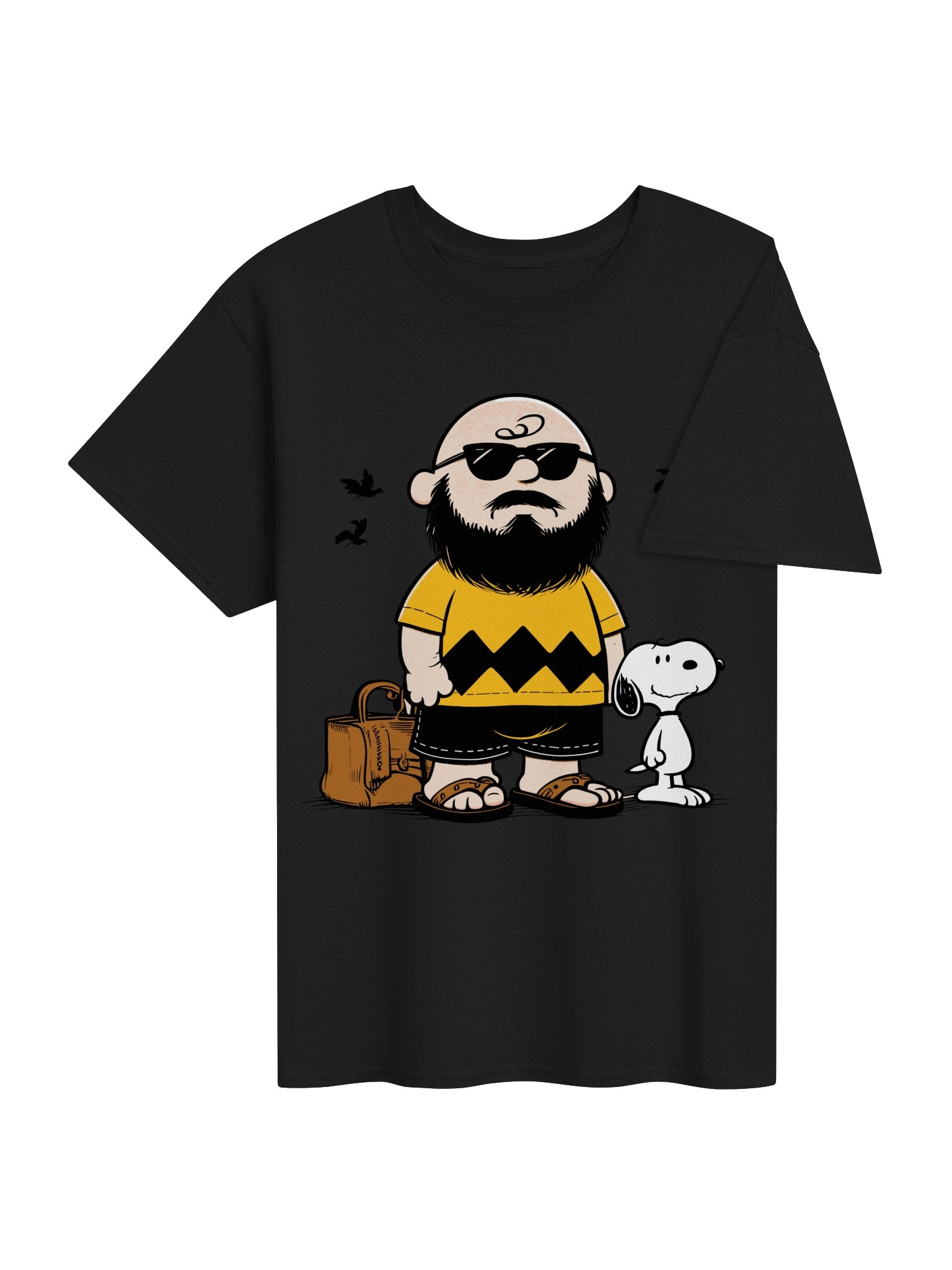 Vintage Retro Cartoon T-Shirt, Funny Classic Character Graphic Tee, Nostalgic Casual Shirt product image (4)