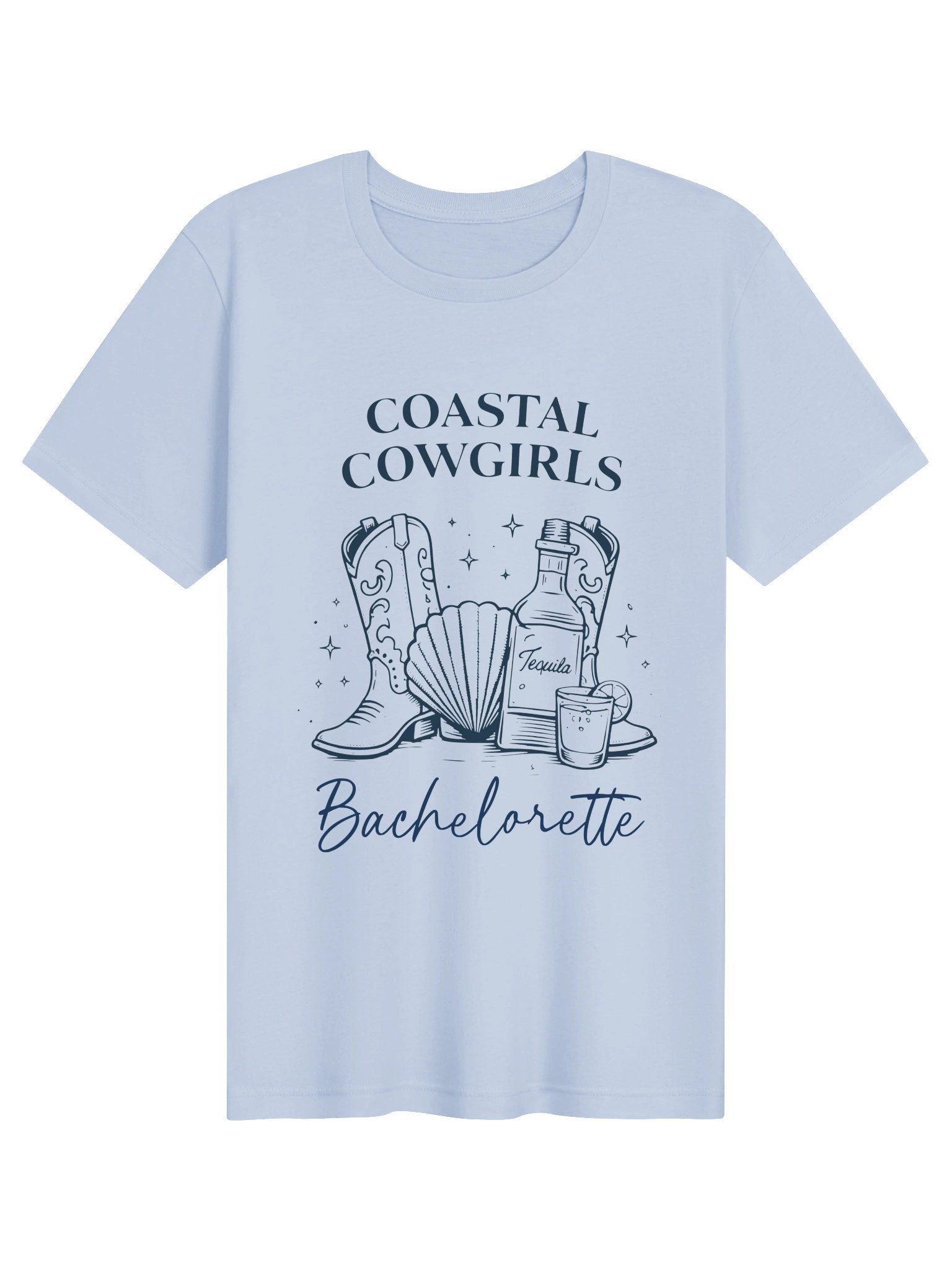 Coastal Cowgirl Bachelorette T-Shirt product image (1)