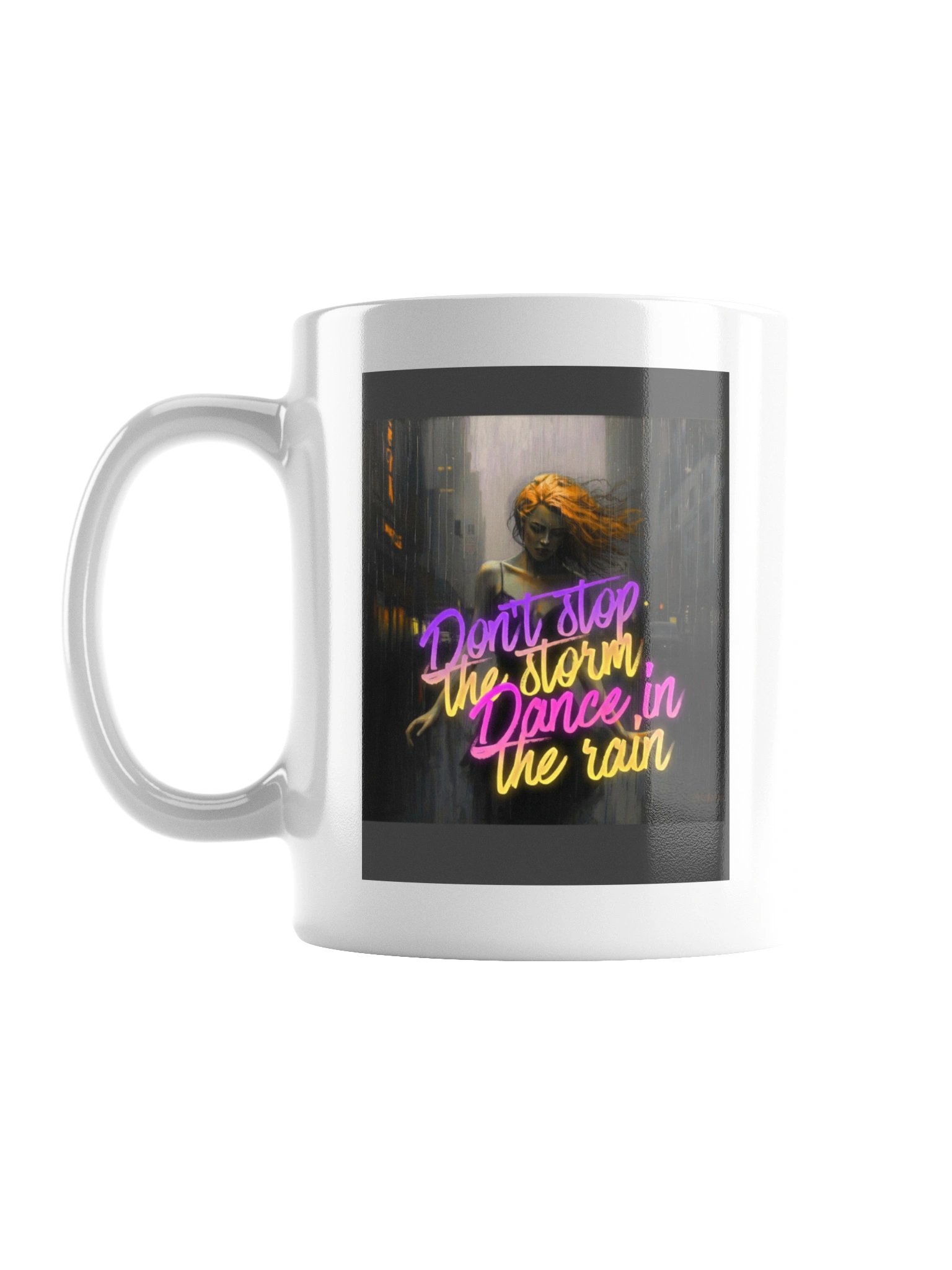 Mind Matter- Dance in the Rain- white mug product image (1)