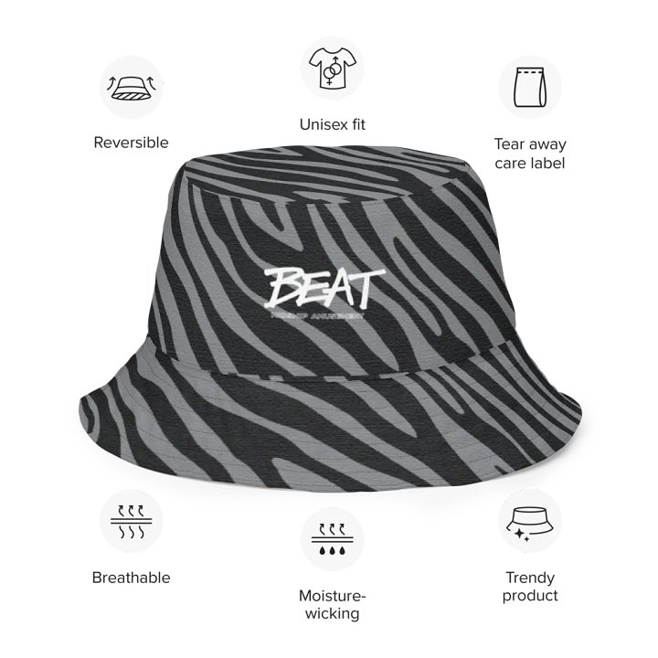 Beat Bucket Hat - Zebra product image (2)