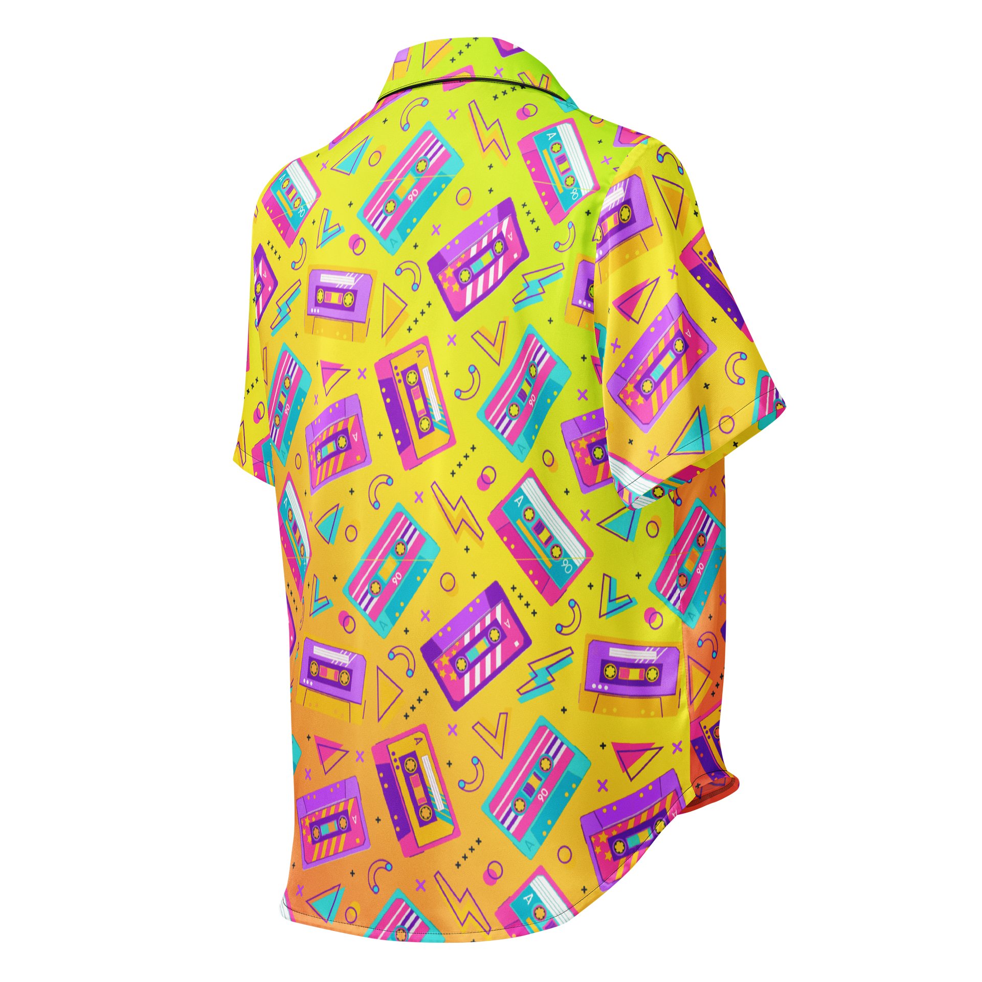 Cassette Tape Pajama Shirt product image (2)