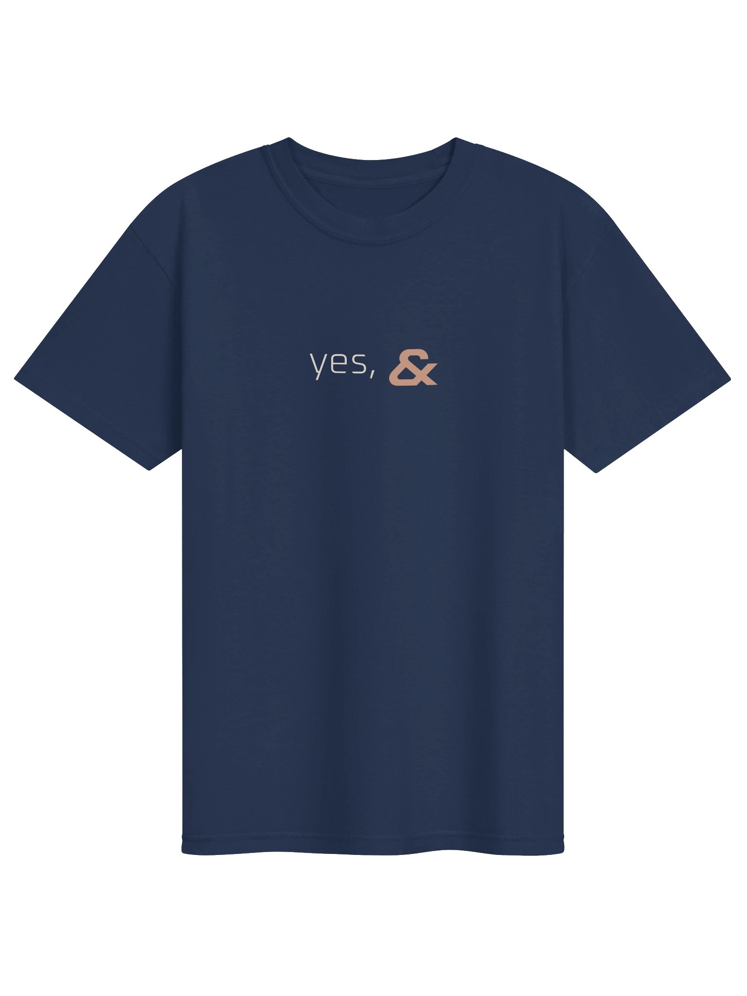 yes, & — heavyweight tee product image (1)