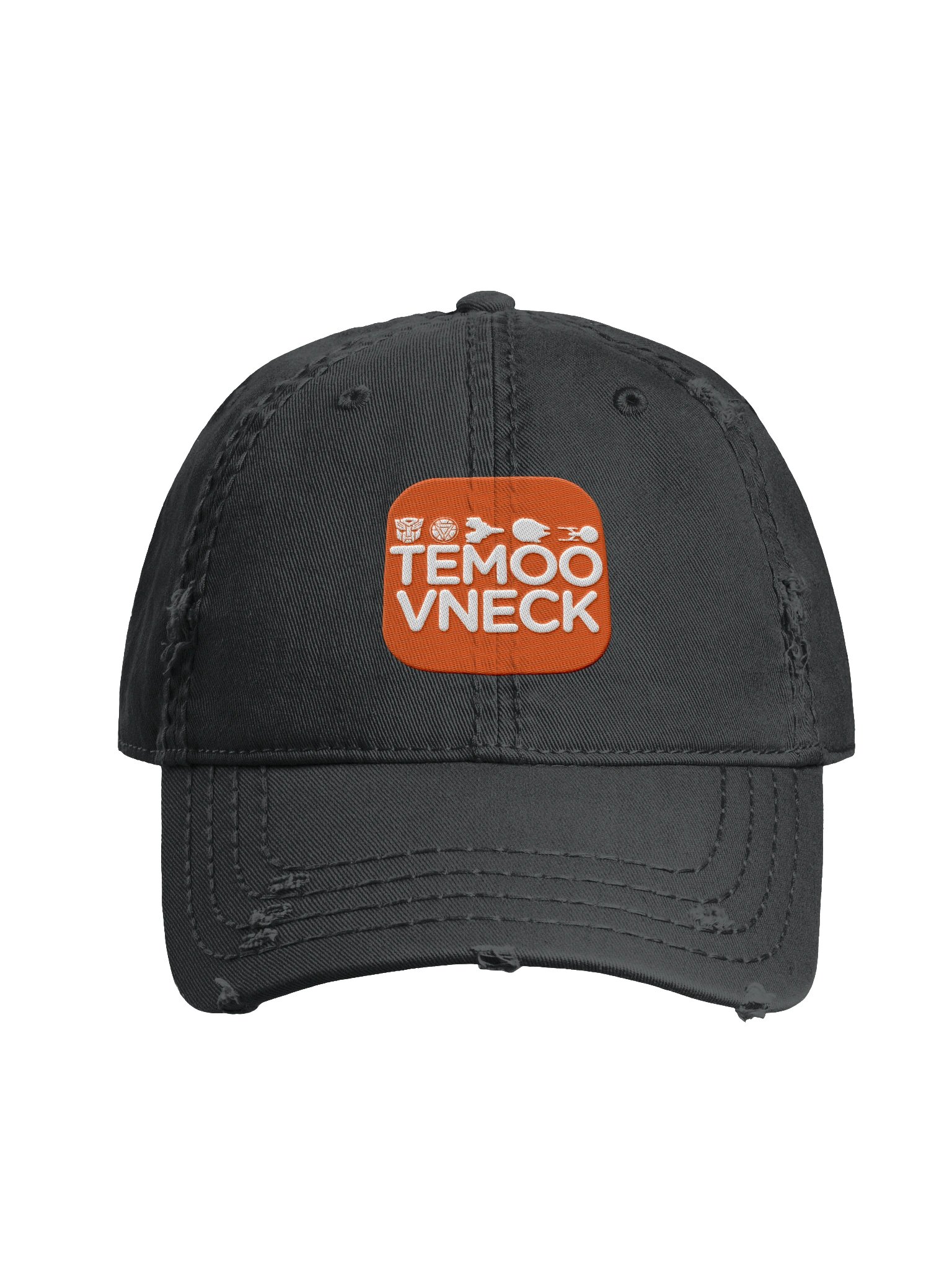 Temoo Vneck - Distressed Dad Cap product image (1)